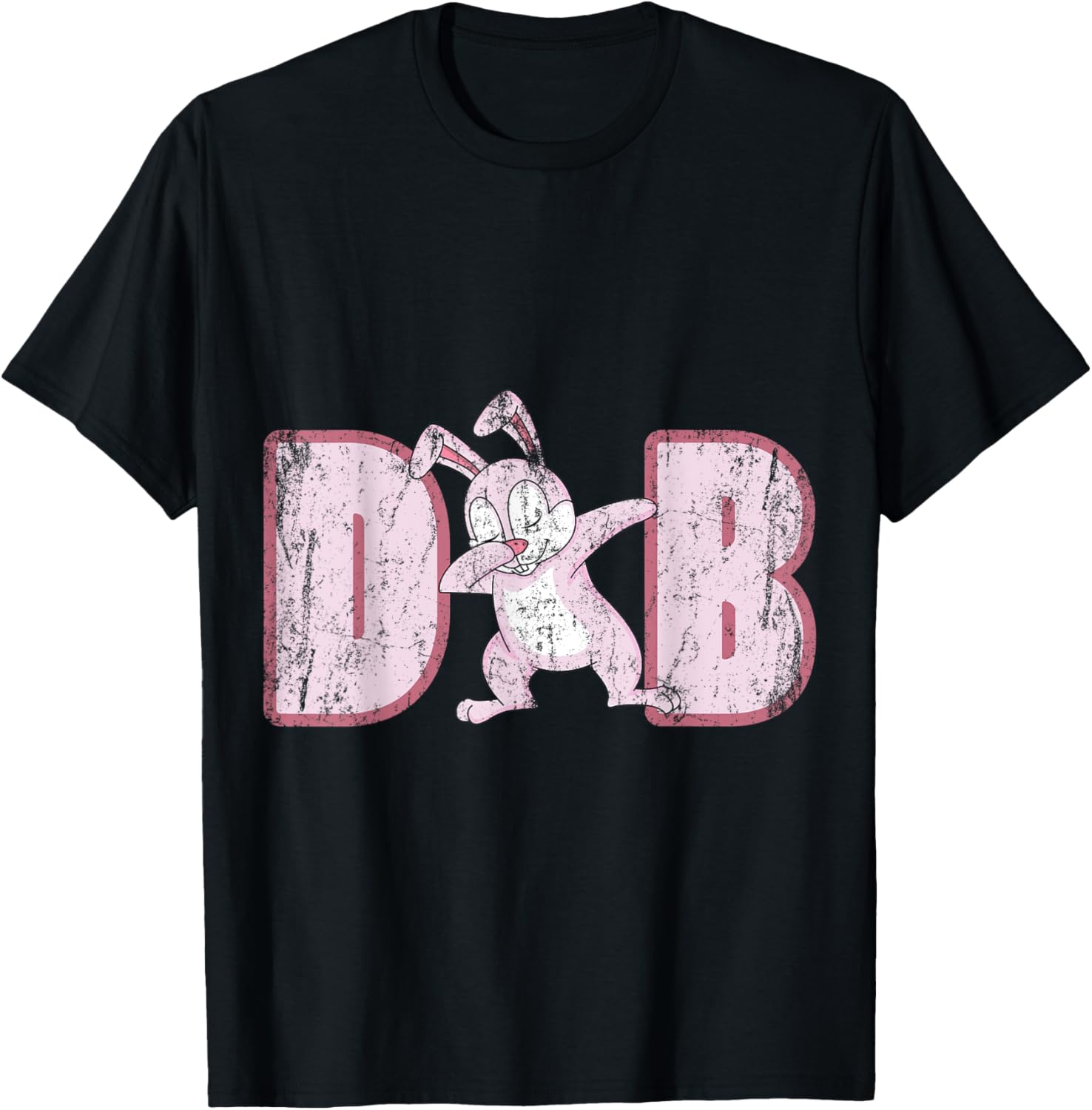 Happy Easter Music Dabbing Easter Bunny Dancing School T-Shirt