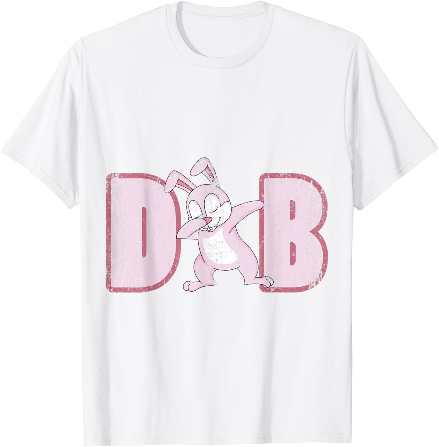 Happy Easter Music Dabbing Easter Bunny Dancing School T-Shirt