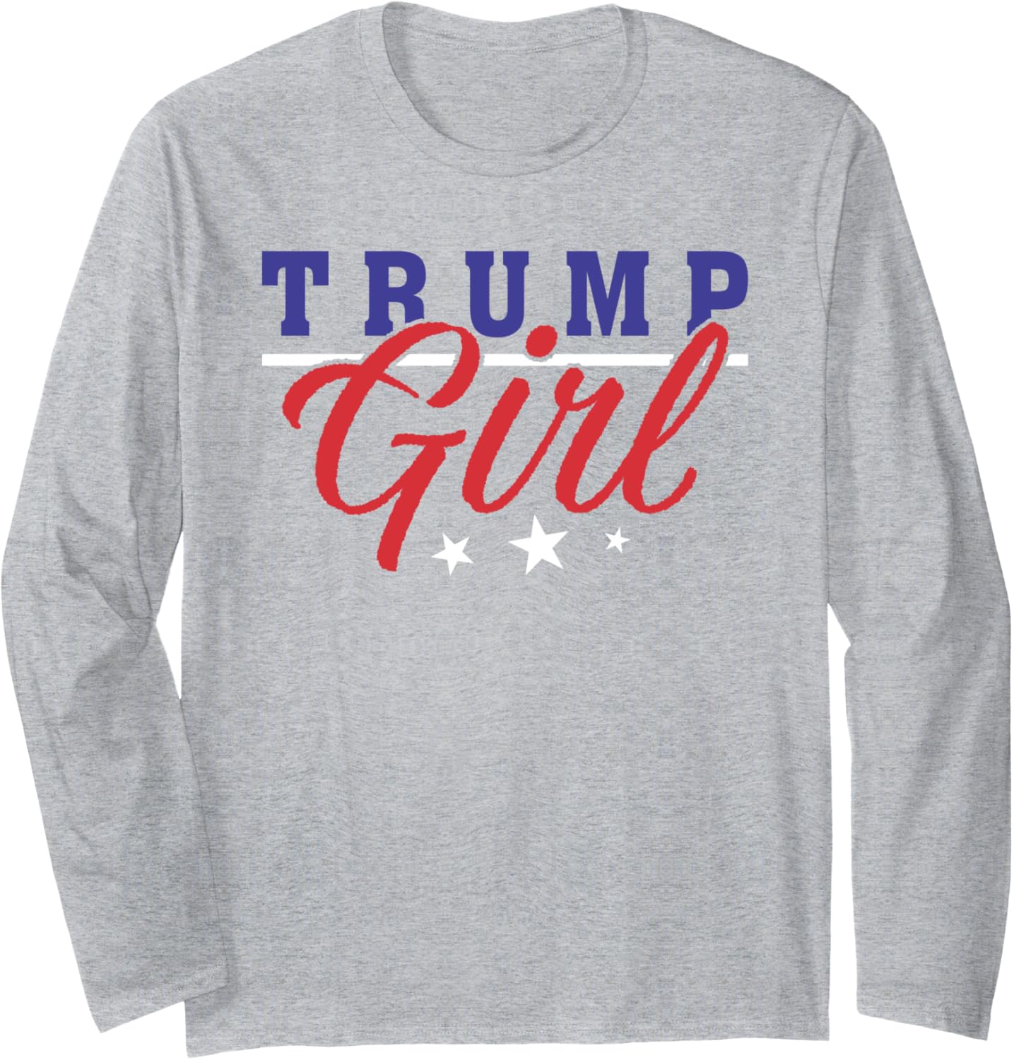 I Love President Donald Trump Girl Support Campaign Election Long Sleeve T-Shirt