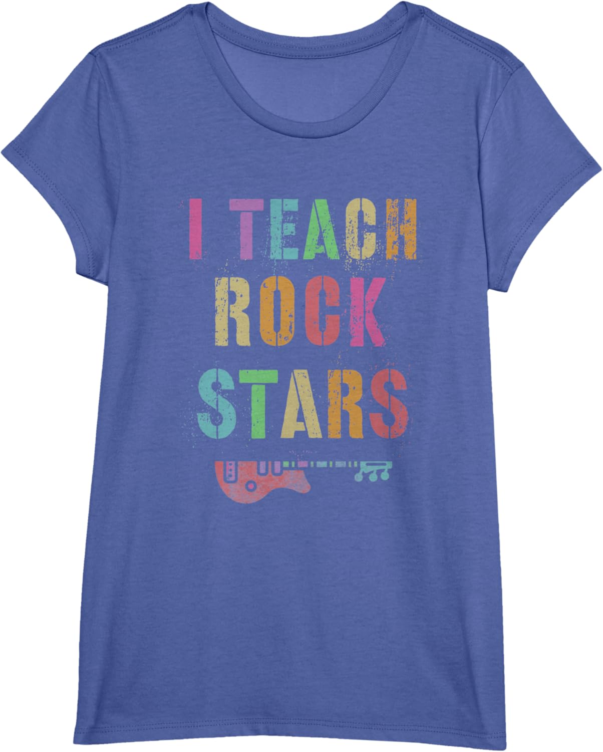 I TEACH ROCKSTARS Band Vibes Teacher Rocks My Music Teaching T-Shirt