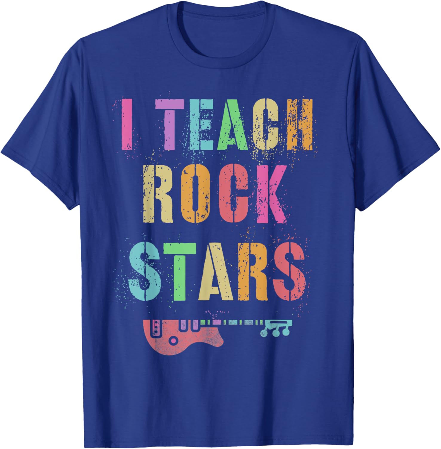 I TEACH ROCKSTARS Band Vibes Teacher Rocks My Music Teaching T-Shirt