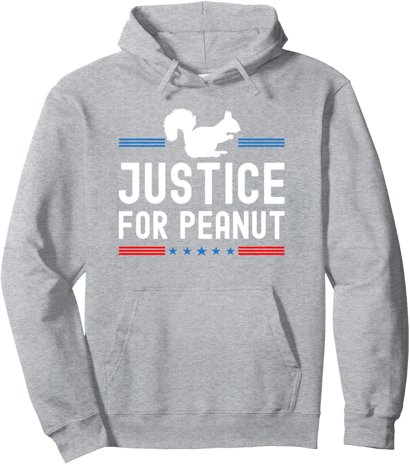 Justice For Peanut Save The Squirrels Pullover Hoodie