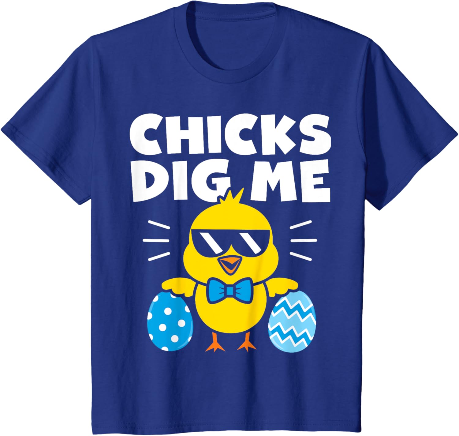 Kids Boys Easter Shirt Chicks Dig Me Easter Egg Hunt Kids Toddler T-Shirt