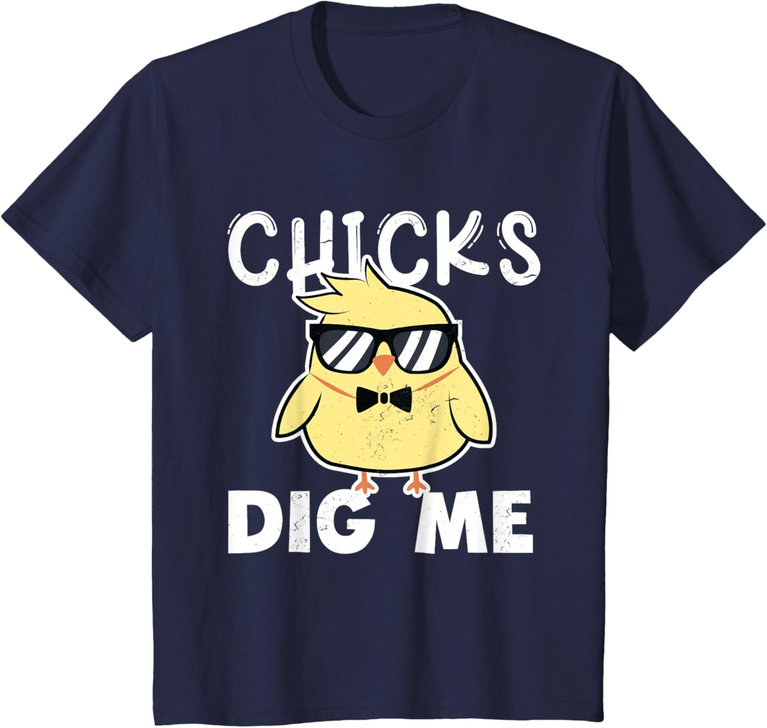 Kids Chicks Dig Me 2018 Happy Easter T-Shirt