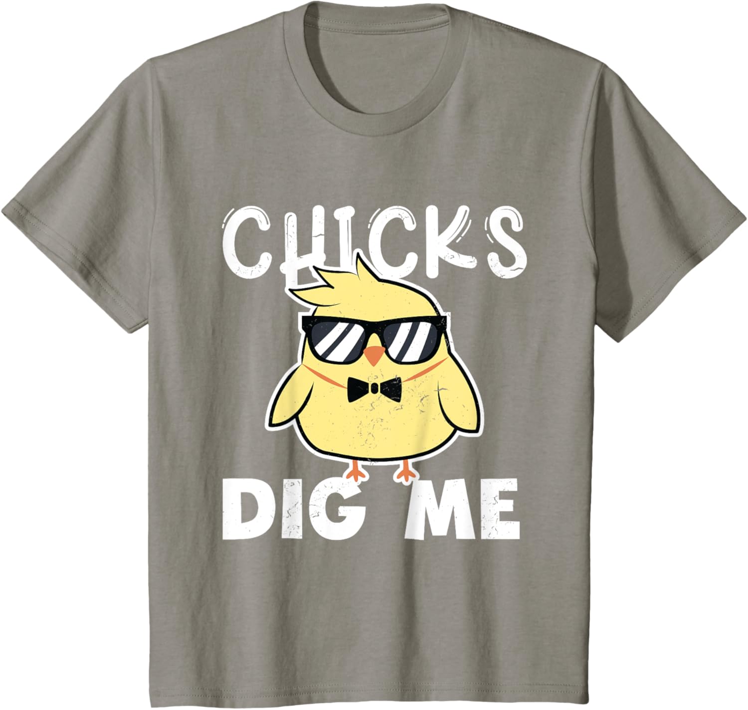 Kids Chicks Dig Me 2018 Happy Easter T-Shirt