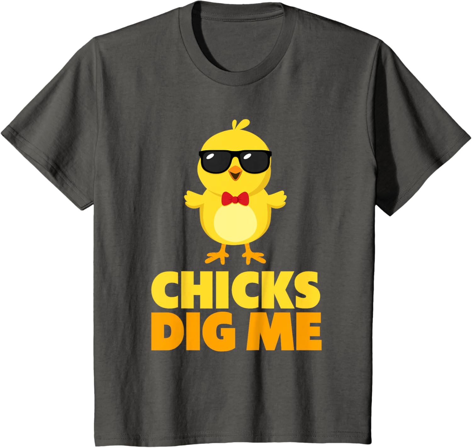 Kids Chicks Dig Me Happy Easter Day Egg Hunt Toddler Boy Funny T-Shirt