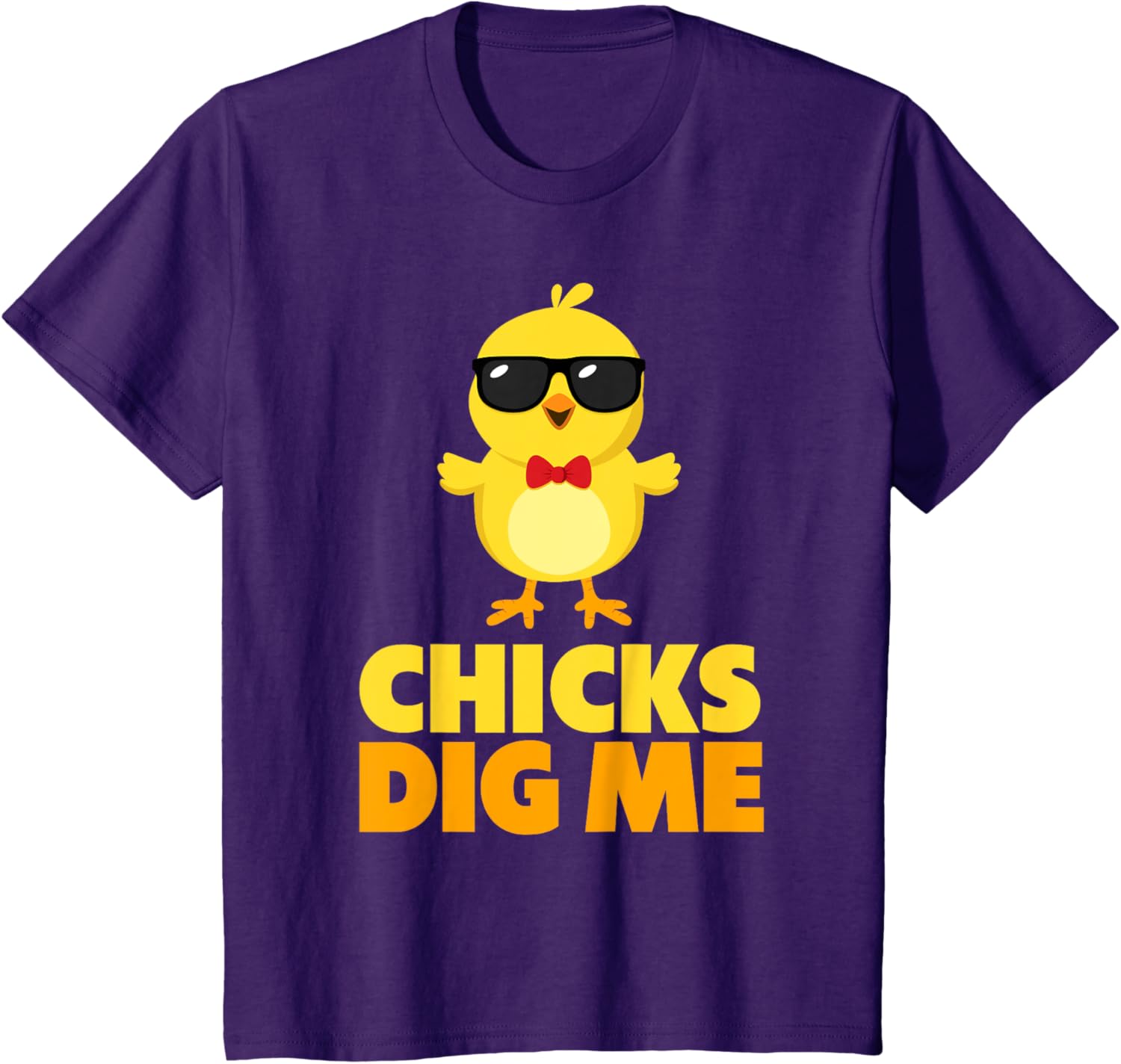 Kids Chicks Dig Me Happy Easter Day Egg Hunt Toddler Boy Funny T-Shirt