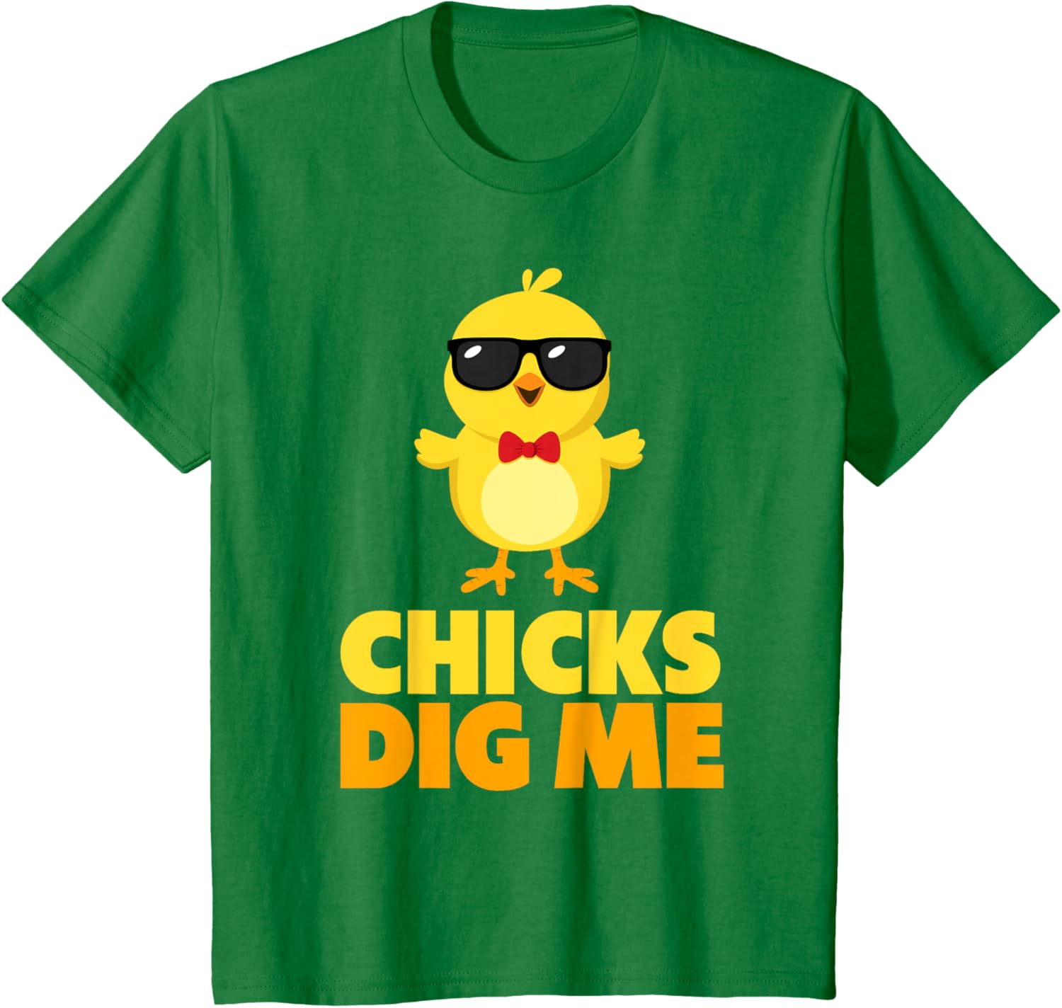 Kids Chicks Dig Me Happy Easter Day Egg Hunt Toddler Boy Funny T-Shirt