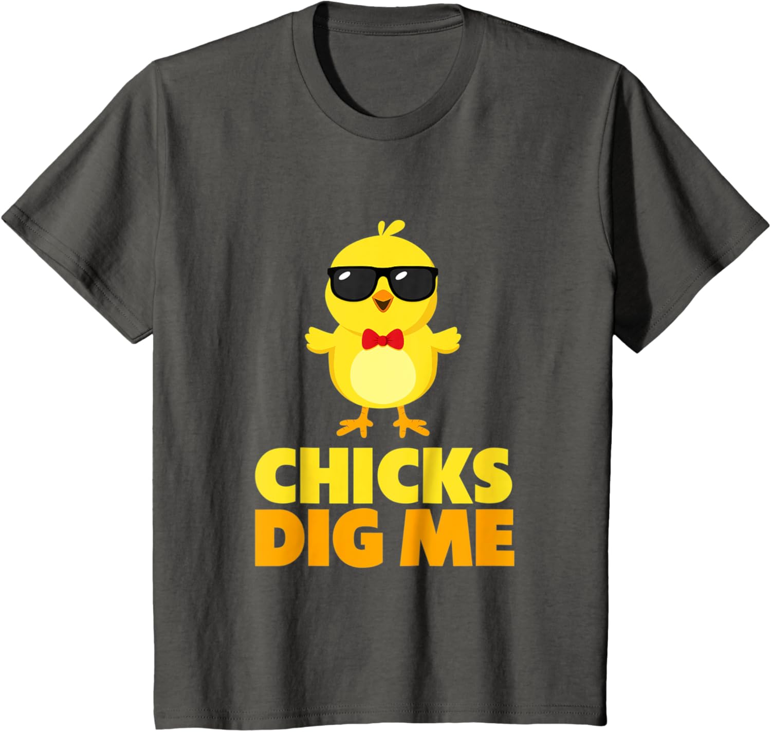 Kids Chicks Dig Me Happy Easter Day Egg Hunt Toddler Boy Funny T-Shirt