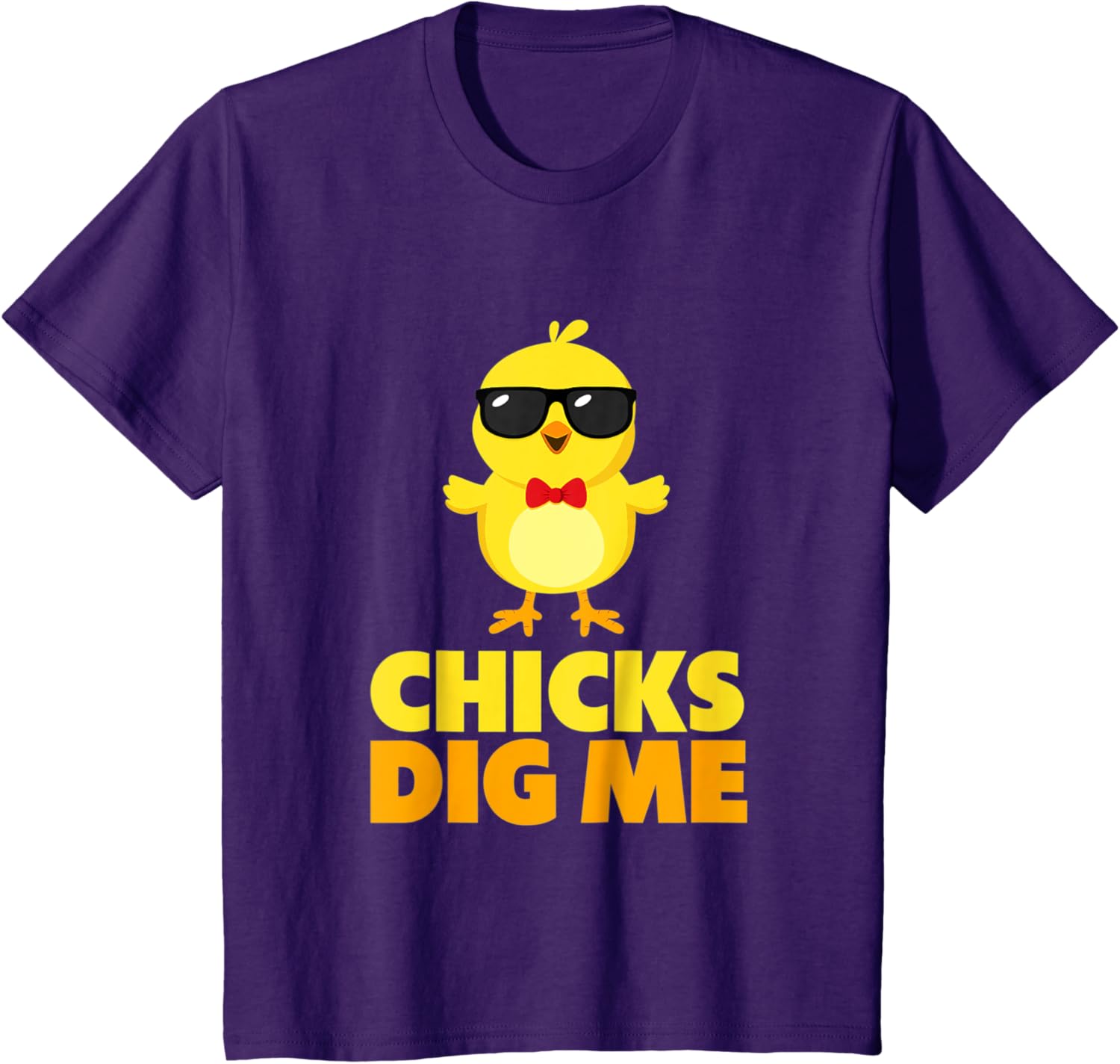 Kids Chicks Dig Me Happy Easter Day Egg Hunt Toddler Boy Funny T-Shirt