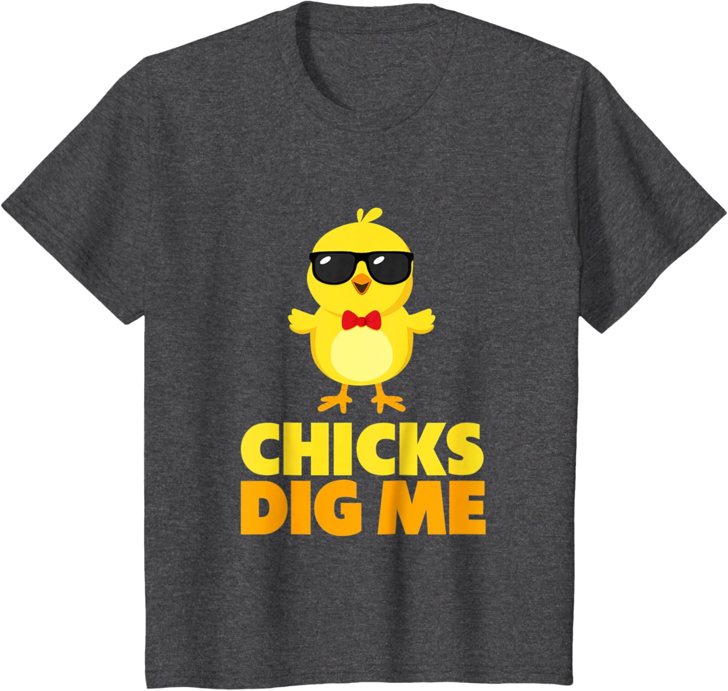 Kids Chicks Dig Me Happy Easter Day Egg Hunt Toddler Boy Funny T-Shirt