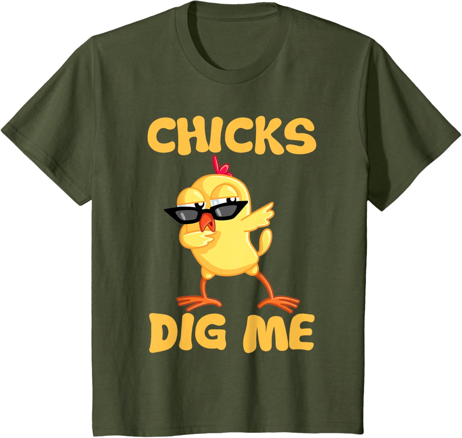 Kids Chicks Dig Me Shirt Funny Easter Gift for Boys Baby T-Shirt