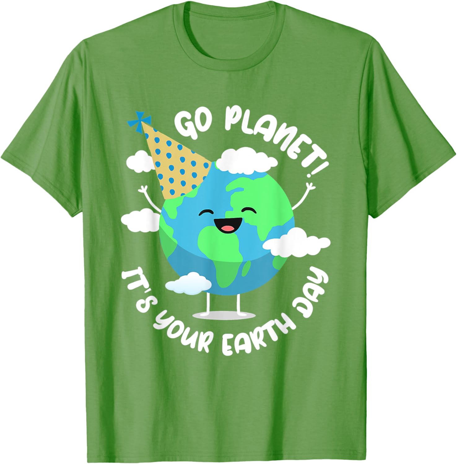 Kids Cute Earth Day Go Planet Its Your Earth Day Toddler Boy T-Shirt