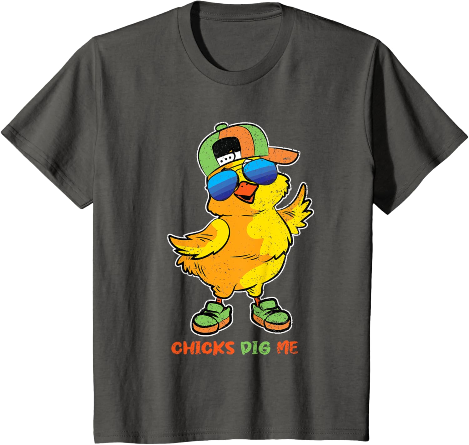 Kids Easter Boys Toddlers Kids Chicks Dig Me Funny Egg Hunting T-Shirt