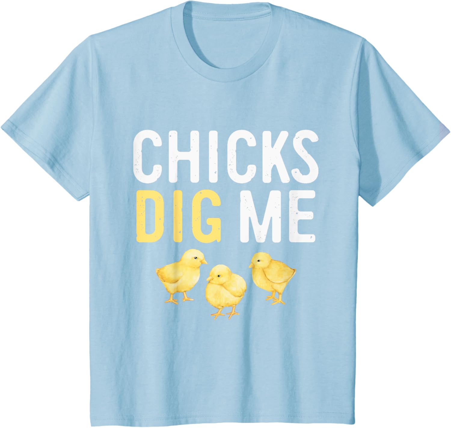 Kids Easter Chicks Dig Me Watercolor T-Shirt T-Shirt