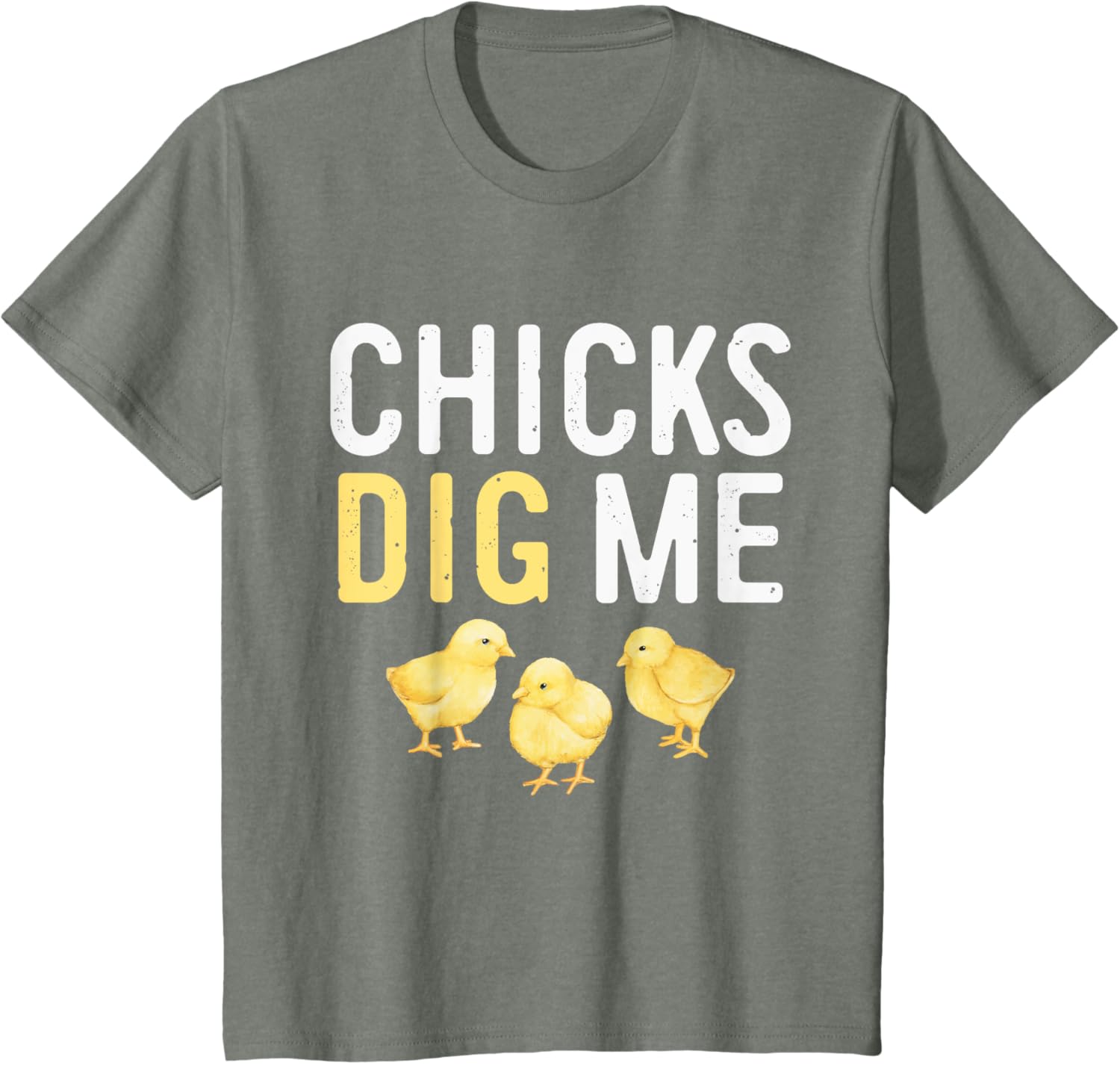 Kids Easter Chicks Dig Me Watercolor T-Shirt T-Shirt