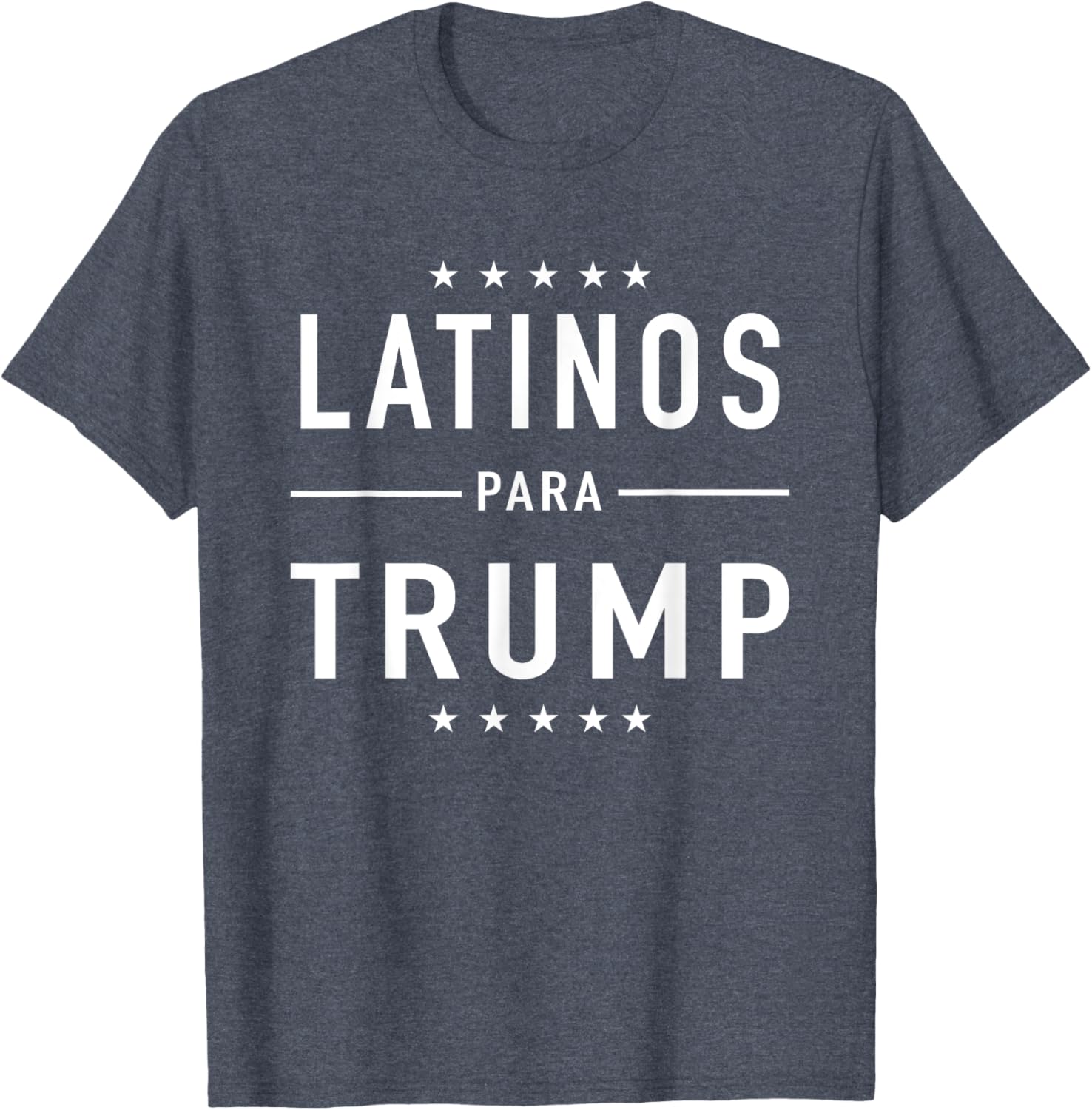 Latinos Para Trump Shirt Pro Trump Hispanic Conservative Tee T-Shirt