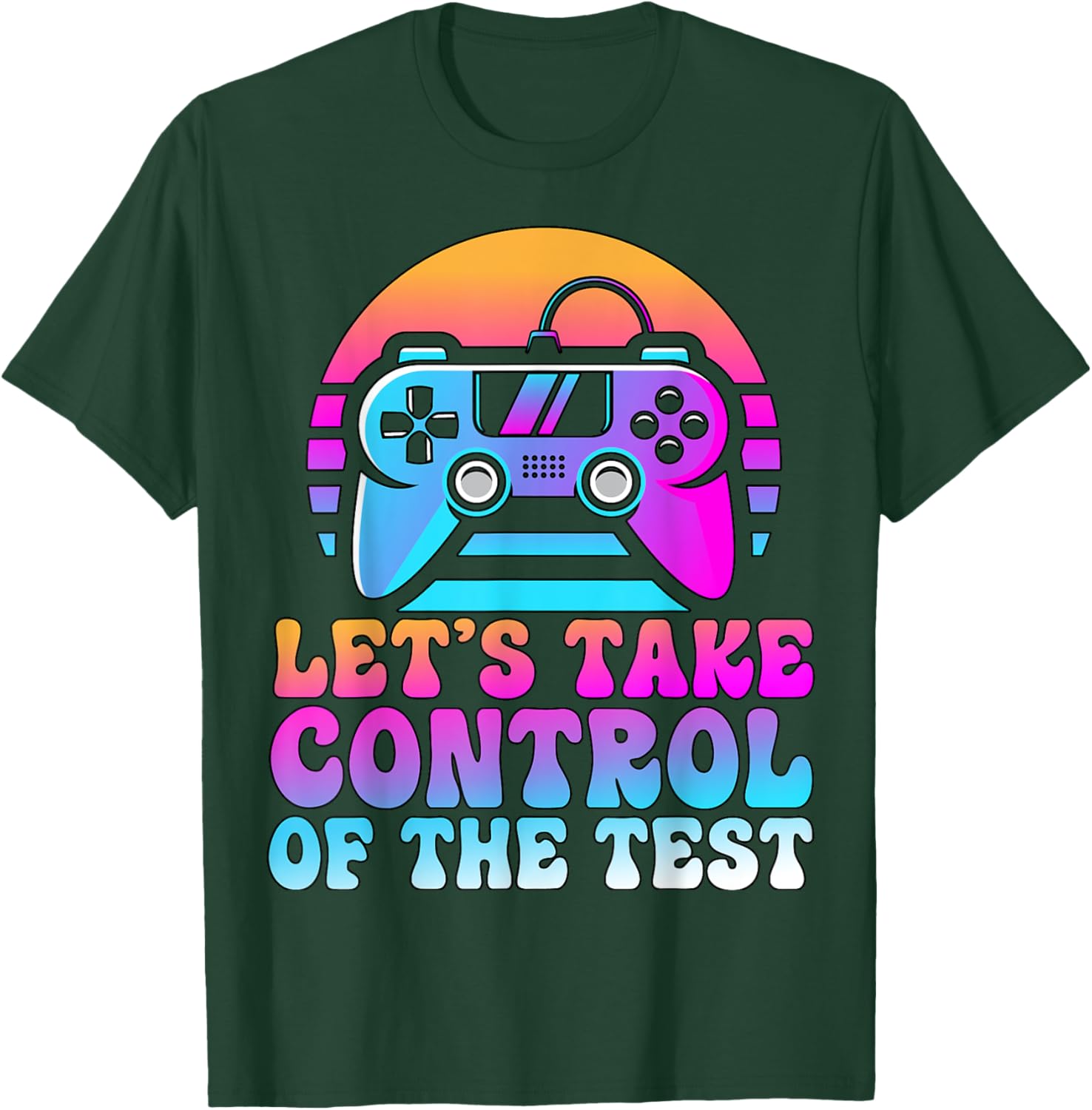 Let's Take Control Of The Test - Game Lovers Testing Day T-Shirt