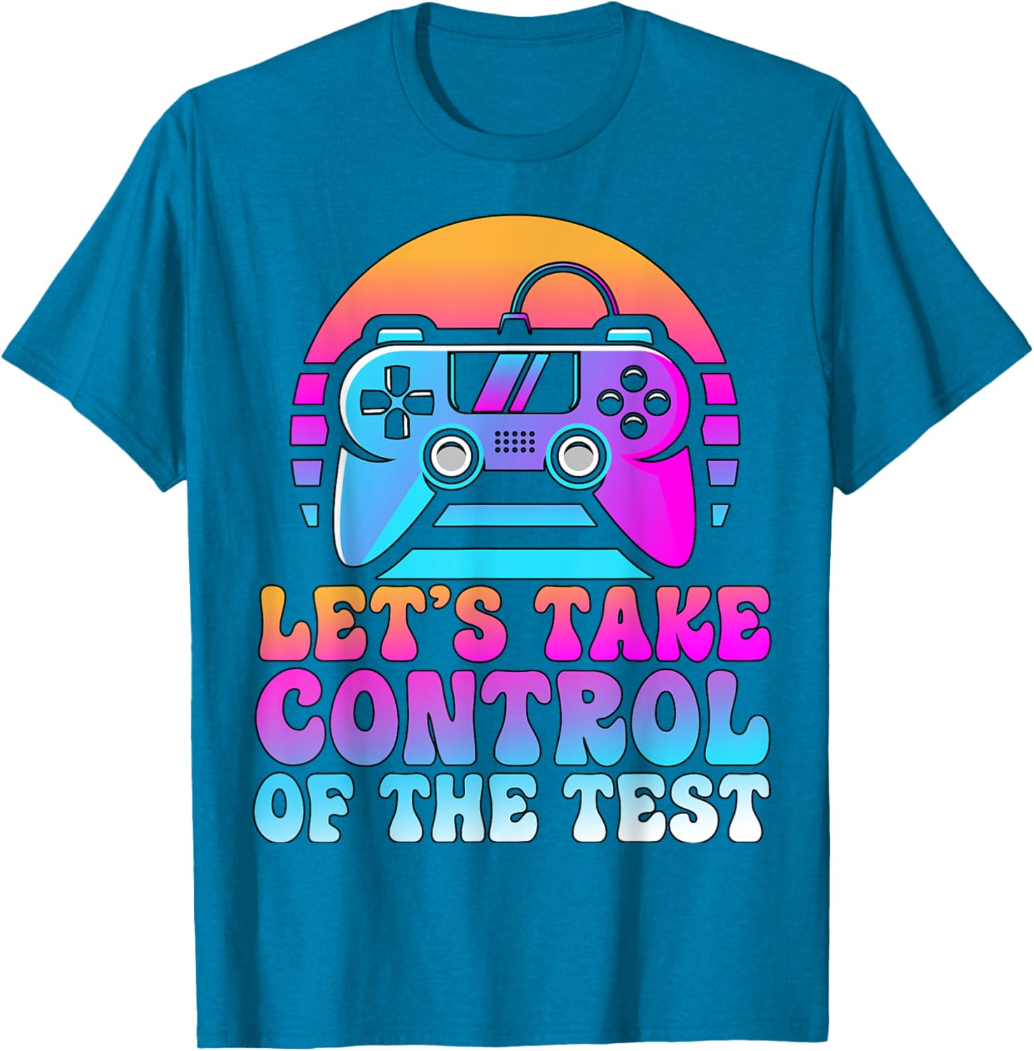 Let's Take Control Of The Test - Game Lovers Testing Day T-Shirt