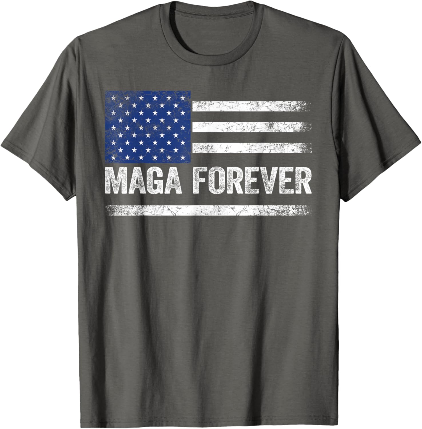 Maga Forever Trump 47 Outfit America Flag Maga Forever T-Shirt