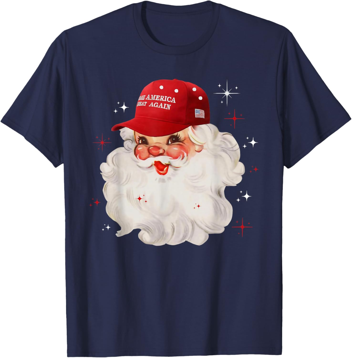 Make A Christmas Great Again Xmas Trump MAGA Pajamas Santa T-Shirt