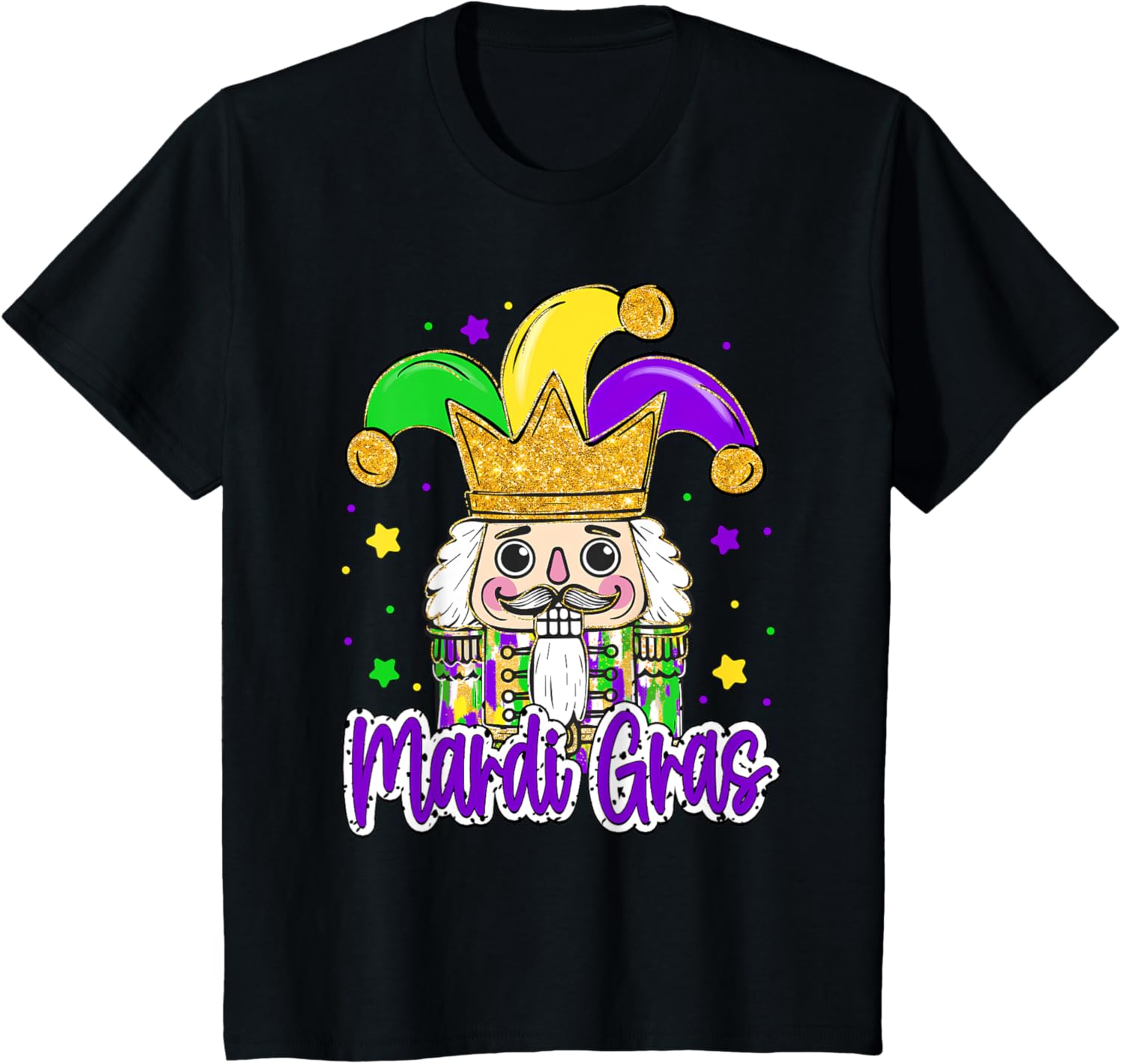 Mardi Gras Nutcracker Jeaster Hat Carnival Men Women Kid T-Shirt