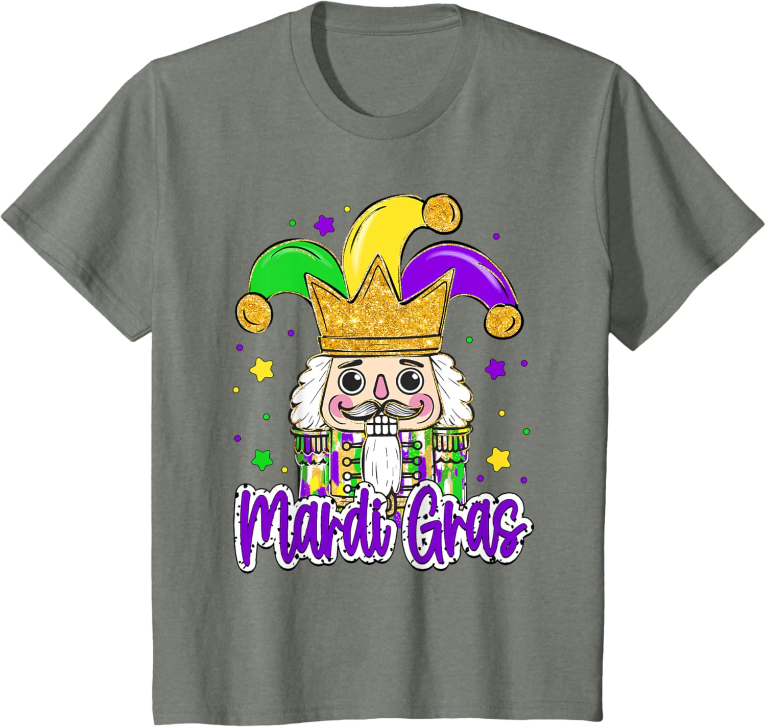 Mardi Gras Nutcracker Jeaster Hat Carnival Men Women Kid T-Shirt