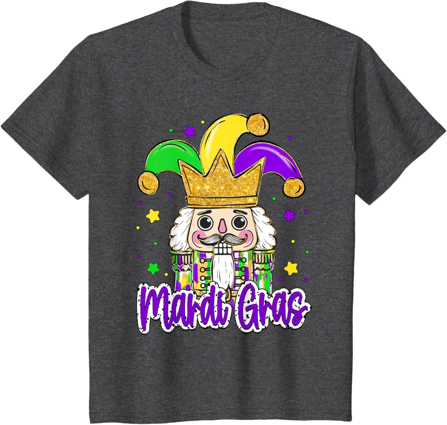 Mardi Gras Nutcracker Jeaster Hat Carnival Men Women Kid T-Shirt