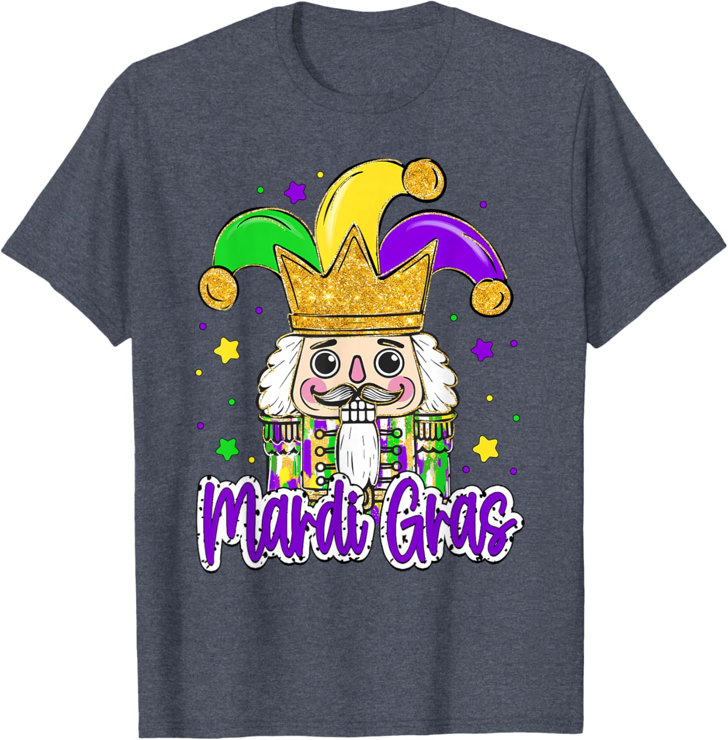 Mardi Gras Nutcracker Jeaster Hat Carnival Men Women Kid T-Shirt