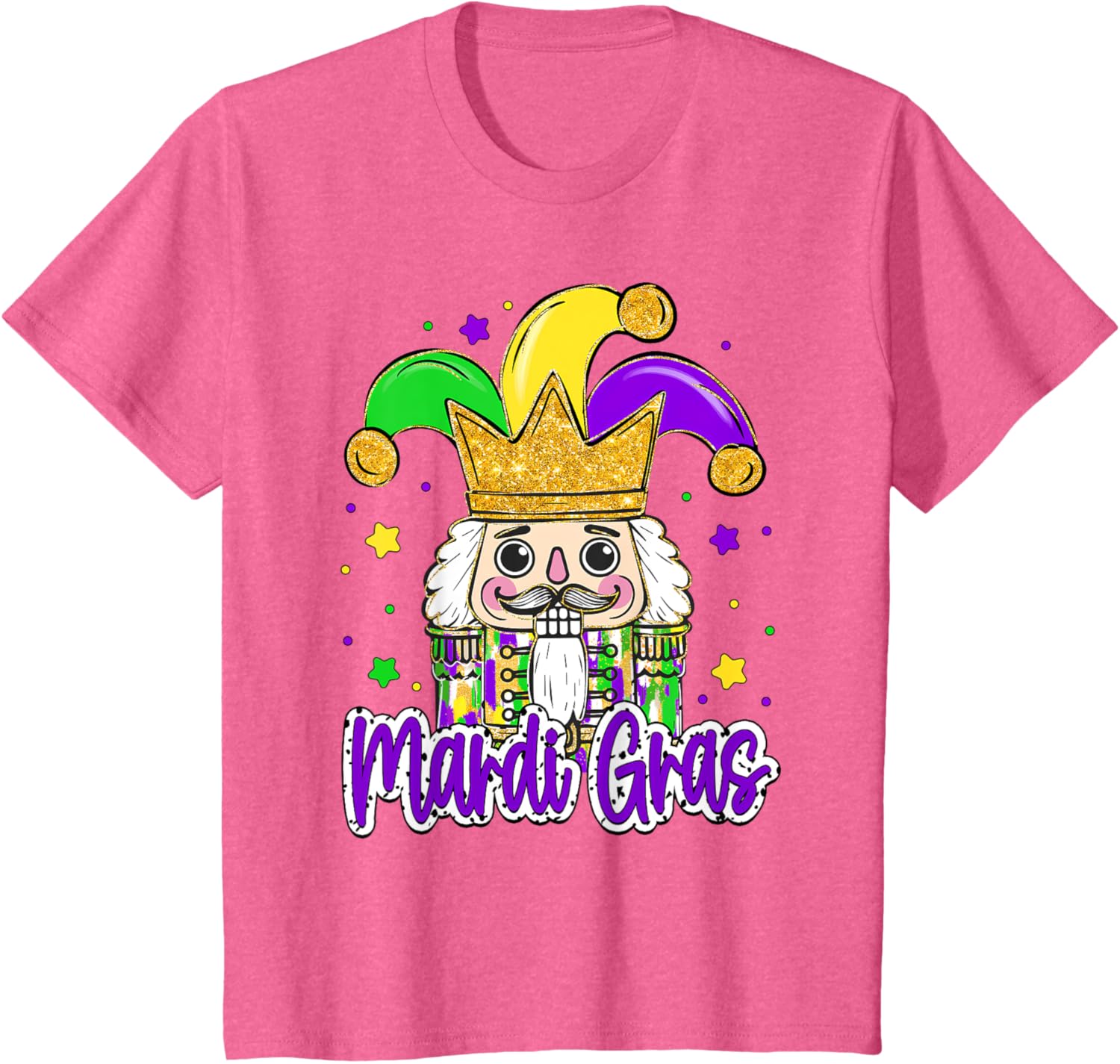 Mardi Gras Nutcracker Jeaster Hat Carnival Men Women Kid T-Shirt