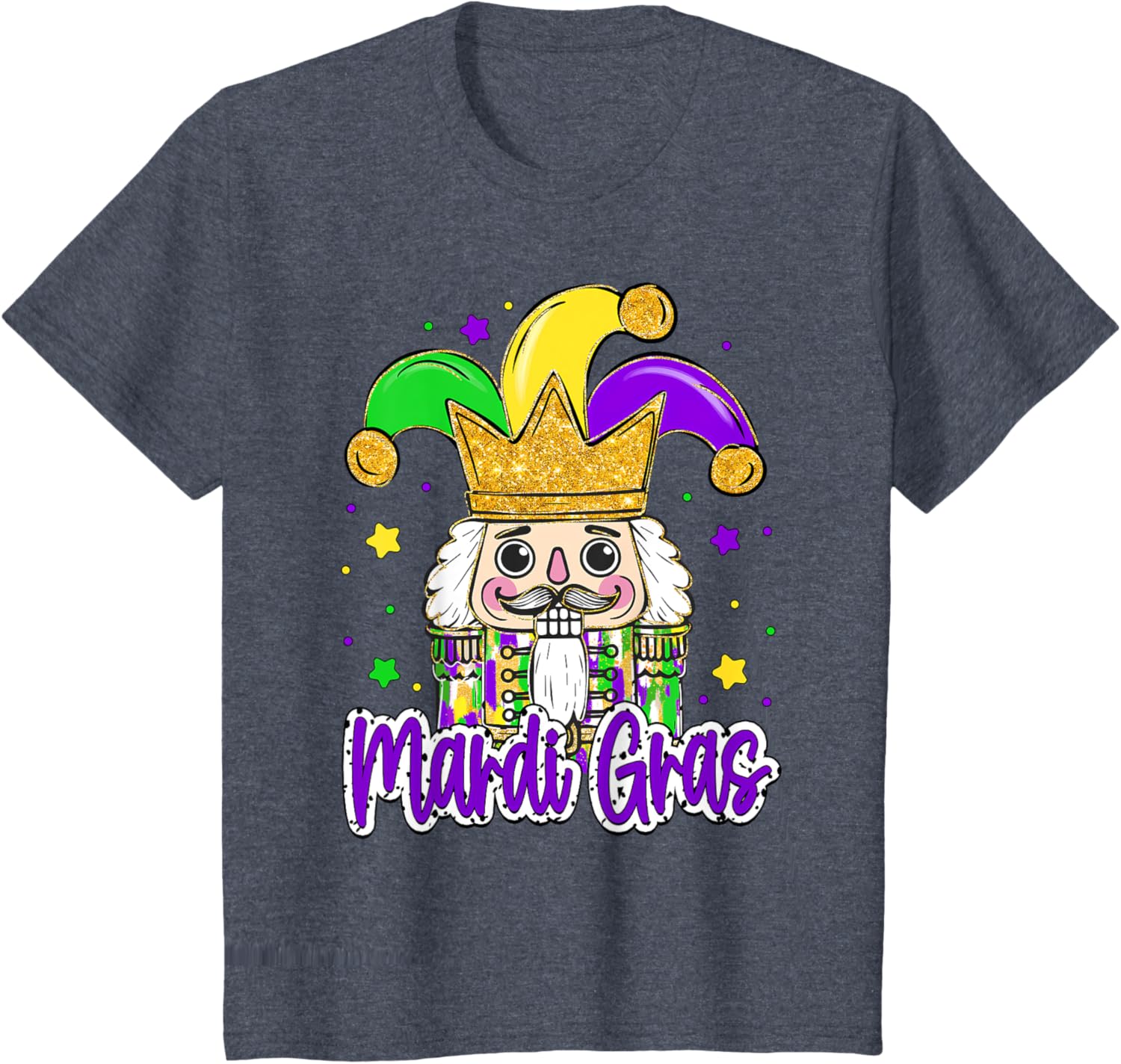 Mardi Gras Nutcracker Jeaster Hat Carnival Men Women Kid T-Shirt