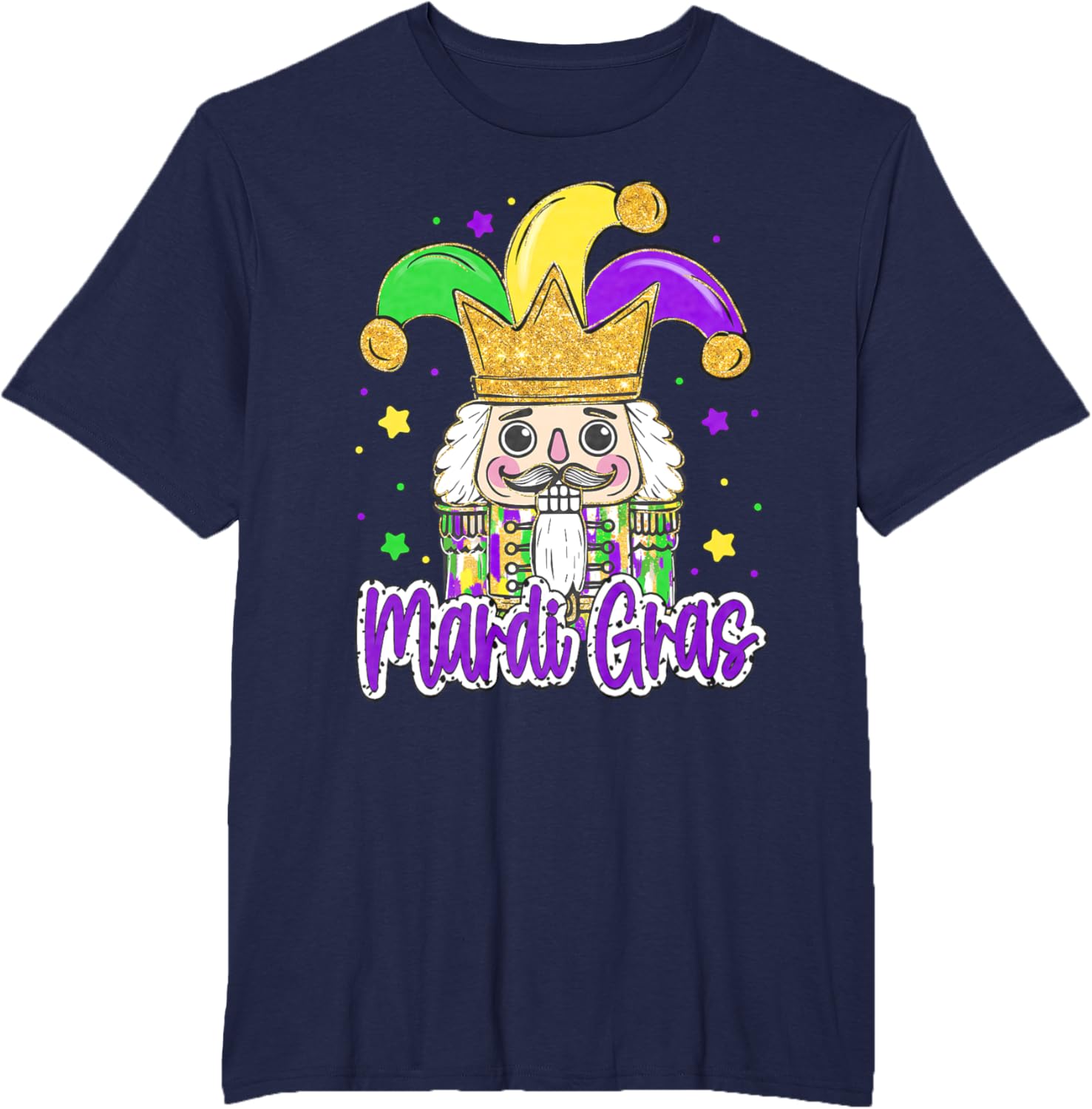 Mardi Gras Nutcracker Jeaster Hat Carnival Men Women Kid T-Shirt