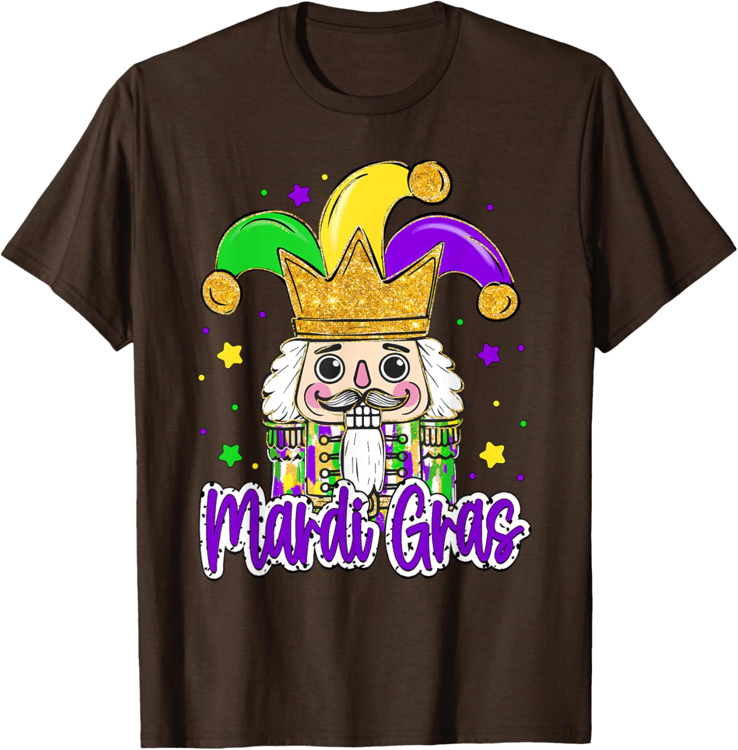 Mardi Gras Nutcracker Jeaster Hat Carnival Men Women Kid T-Shirt