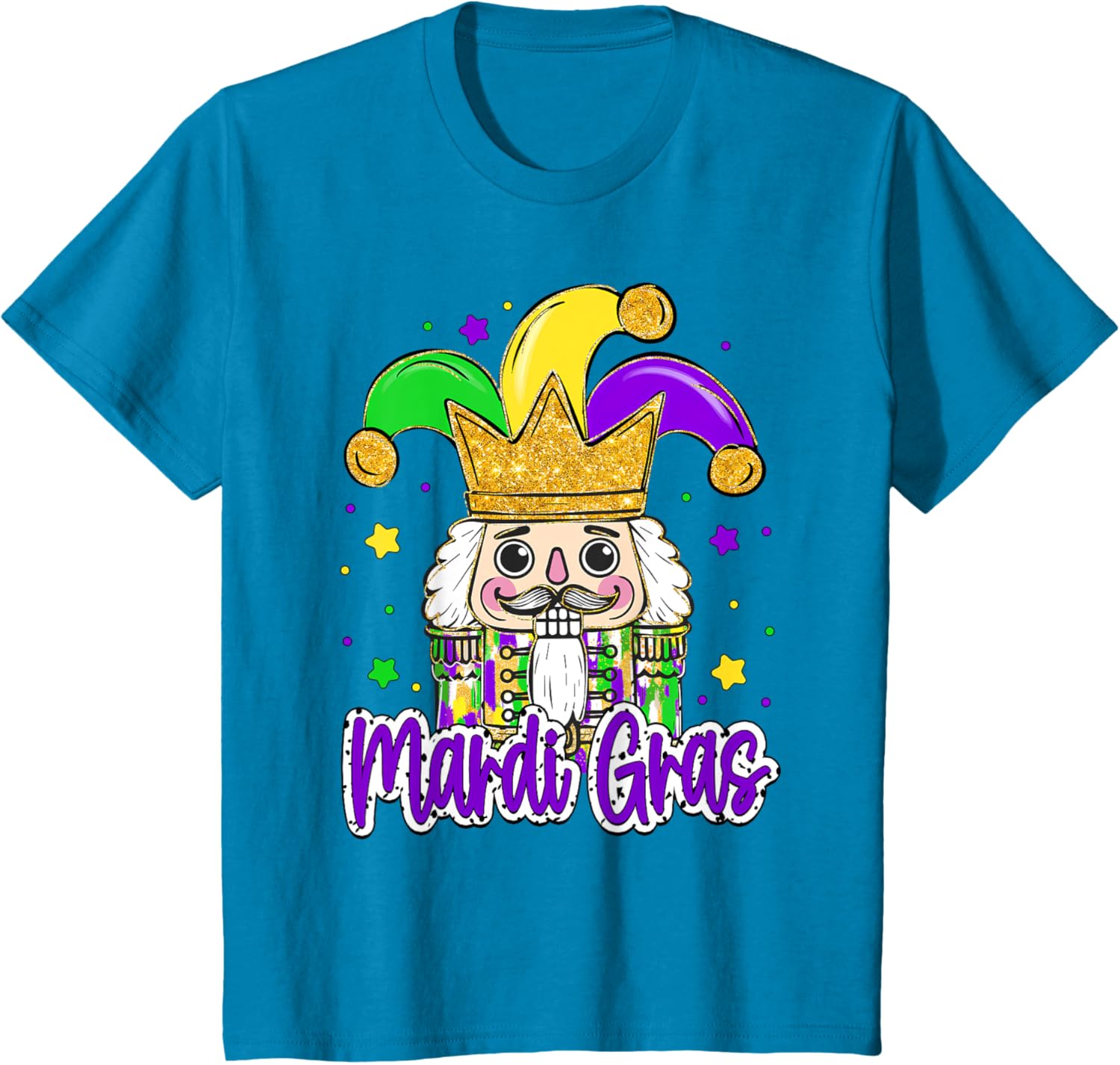 Mardi Gras Nutcracker Jeaster Hat Carnival Men Women Kid T-Shirt