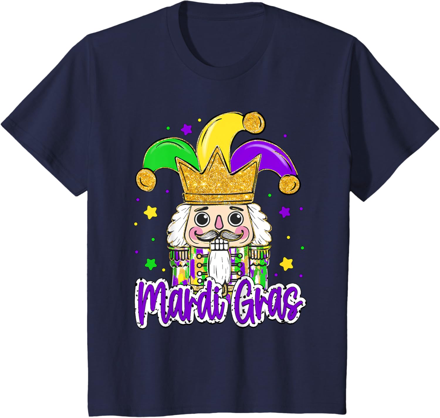 Mardi Gras Nutcracker Jeaster Hat Carnival Men Women Kid T-Shirt