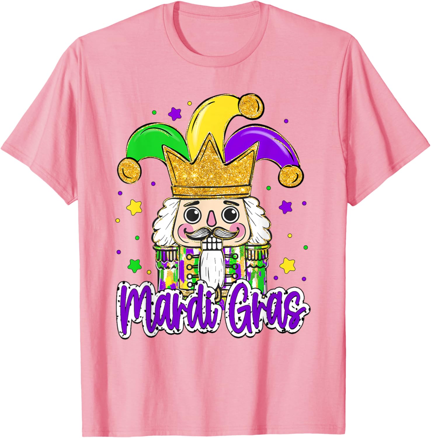 Mardi Gras Nutcracker Jeaster Hat Carnival Men Women Kid T-Shirt