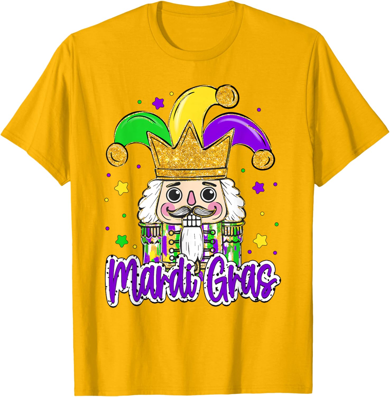 Mardi Gras Nutcracker Jeaster Hat Carnival Men Women Kid T-Shirt