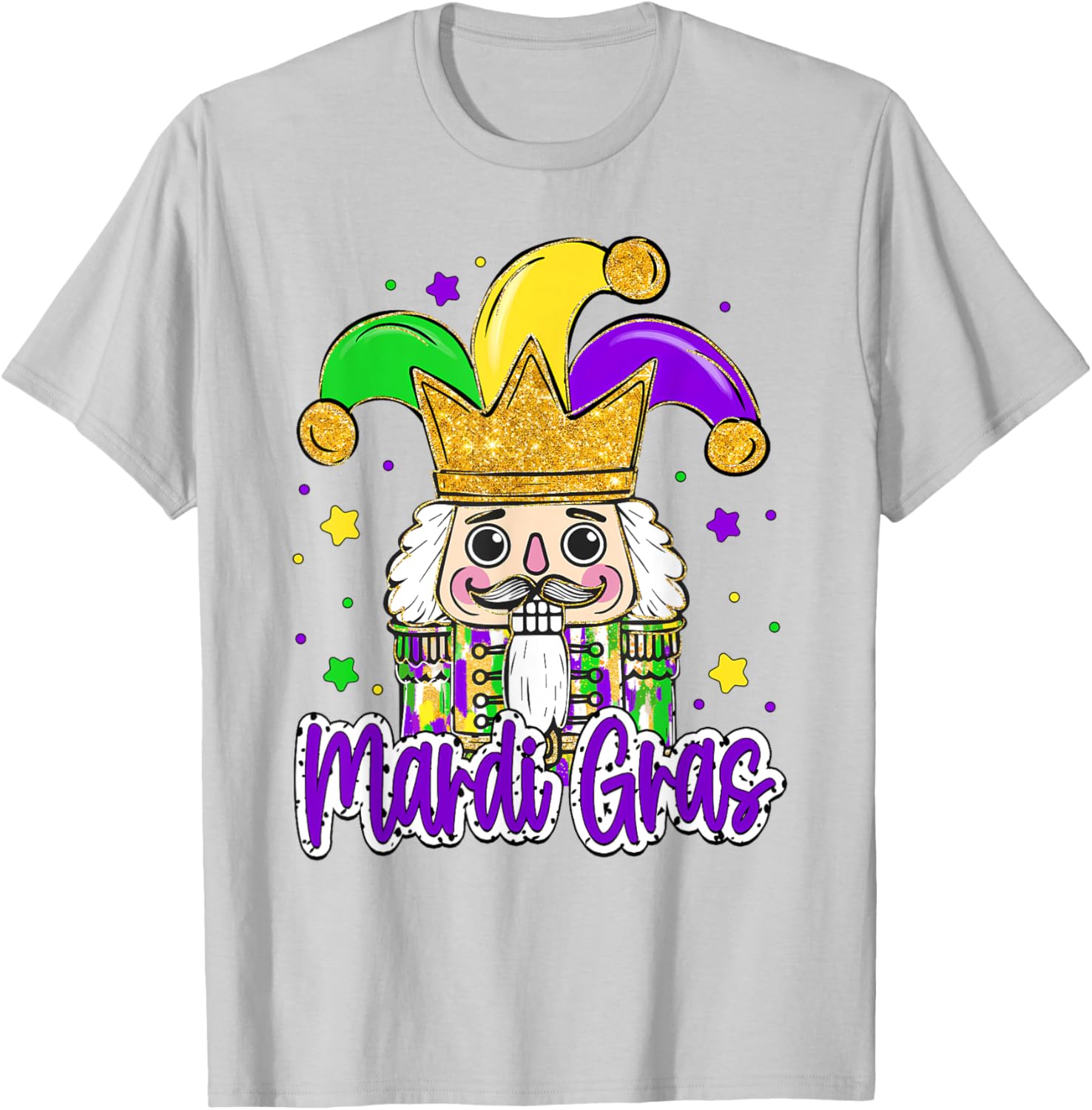 Mardi Gras Nutcracker Jeaster Hat Carnival Men Women Kid T-Shirt