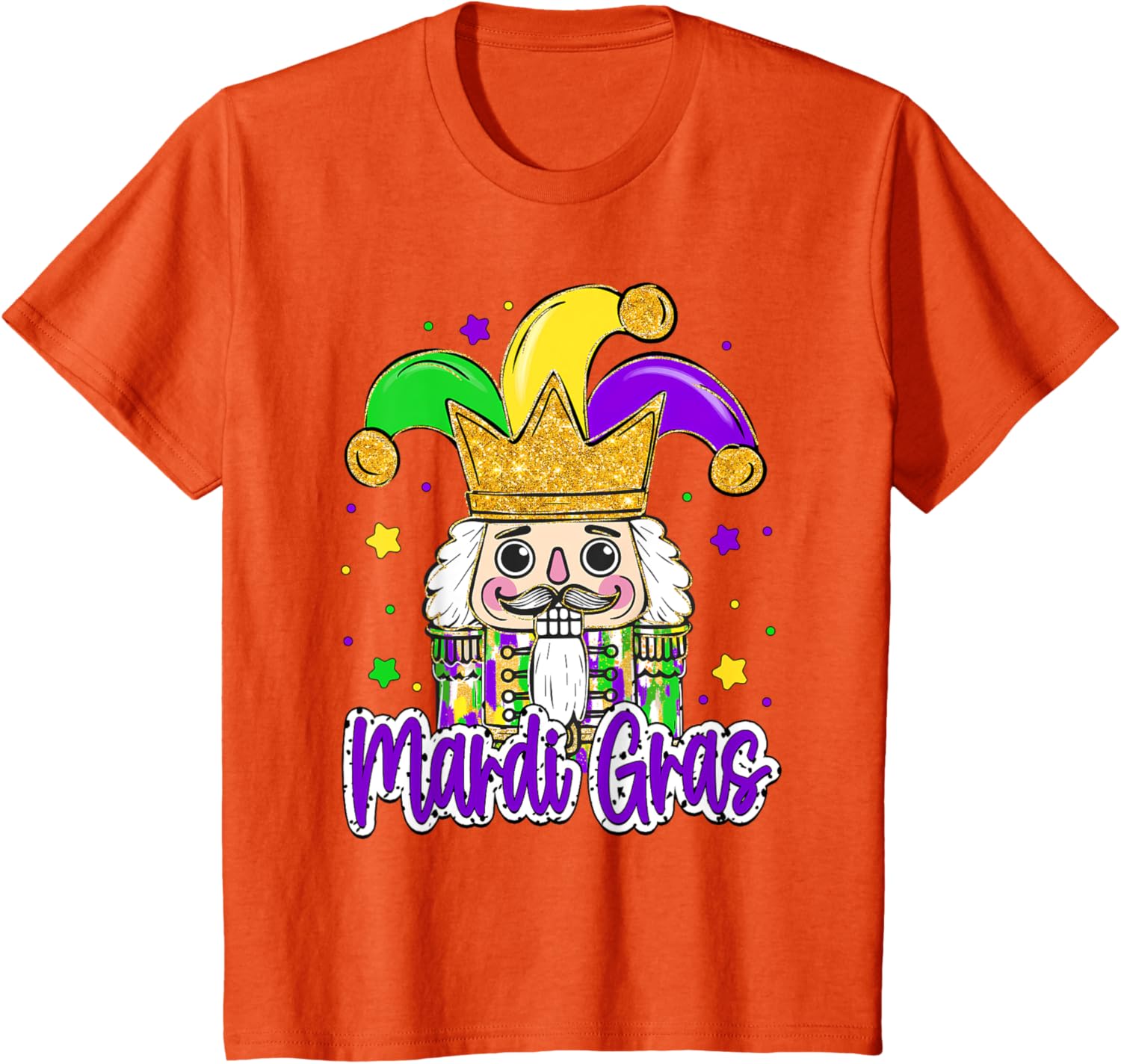 Mardi Gras Nutcracker Jeaster Hat Carnival Men Women Kid T-Shirt