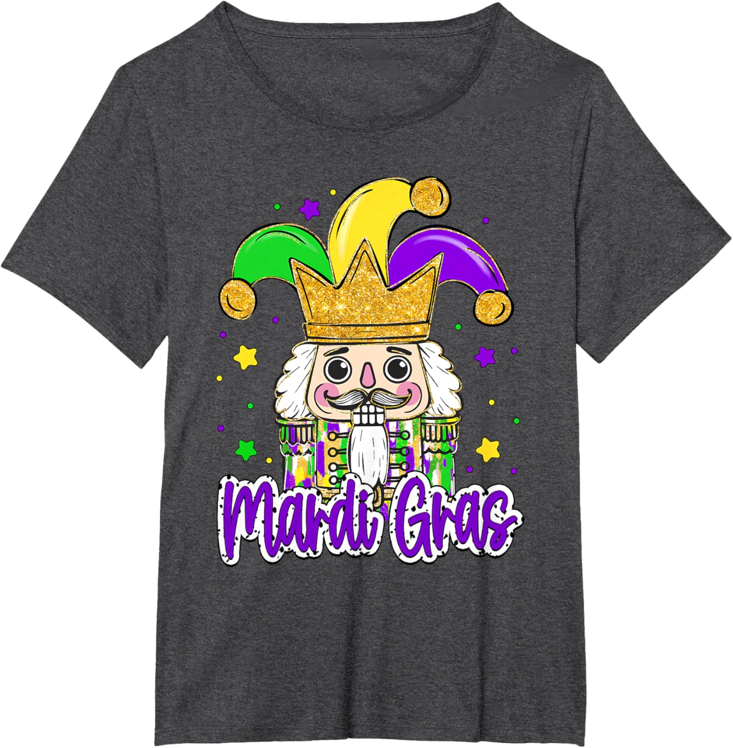 Mardi Gras Nutcracker Jeaster Hat Carnival Men Women Kid T-Shirt