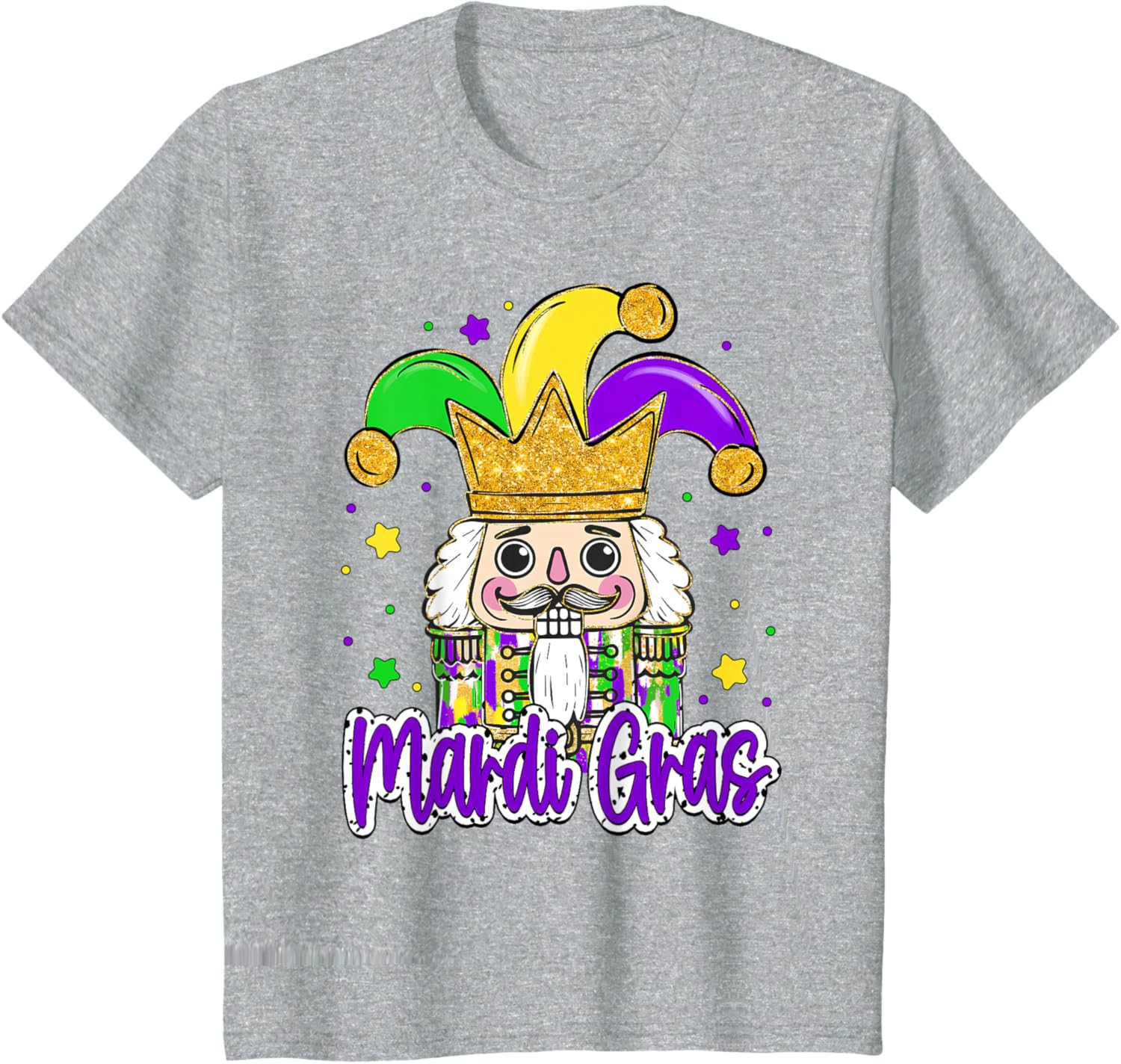 Mardi Gras Nutcracker Jeaster Hat Carnival Men Women Kid T-Shirt