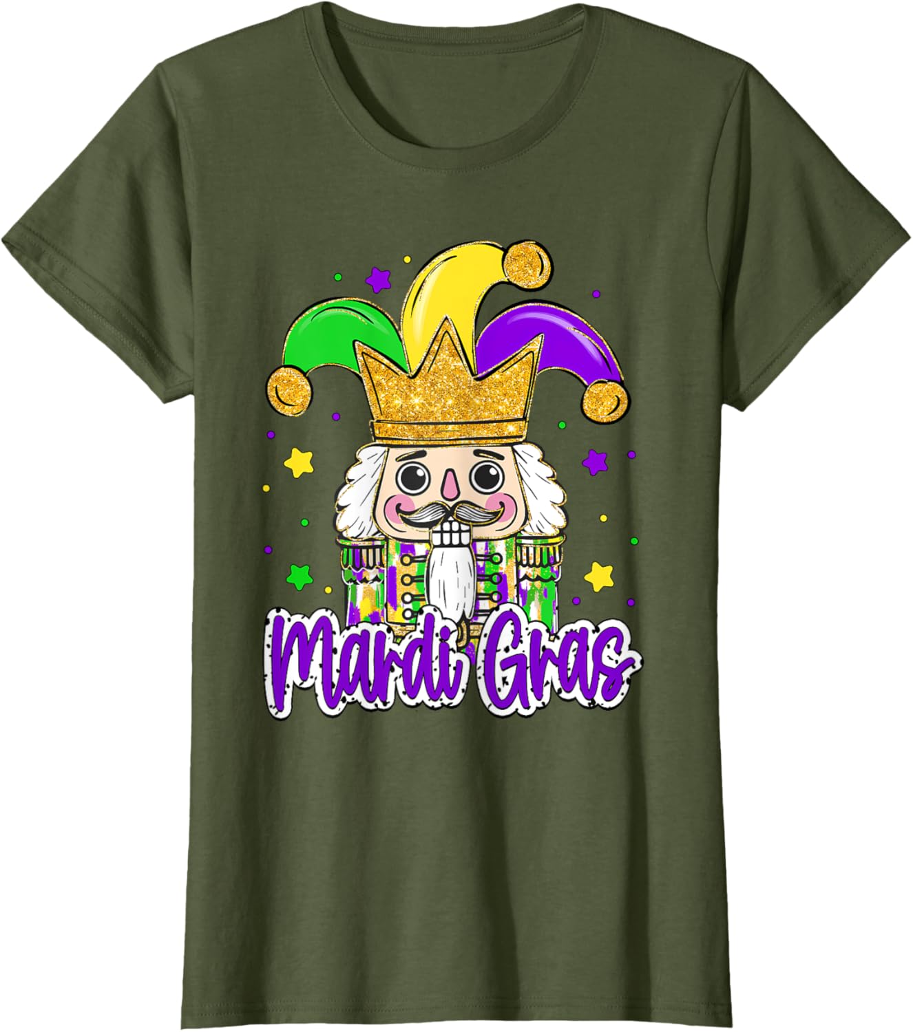 Mardi Gras Nutcracker Jeaster Hat Carnival Men Women Kid T-Shirt