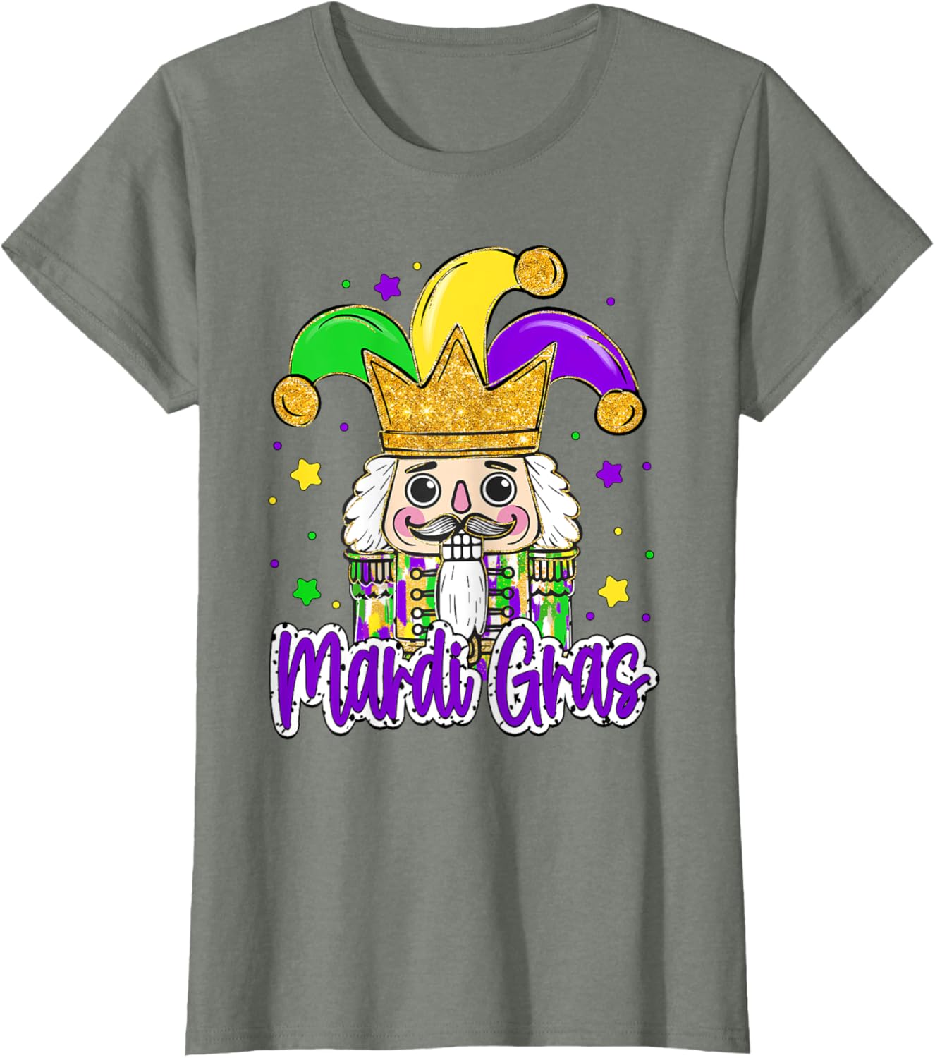 Mardi Gras Nutcracker Jeaster Hat Carnival Men Women Kid T-Shirt