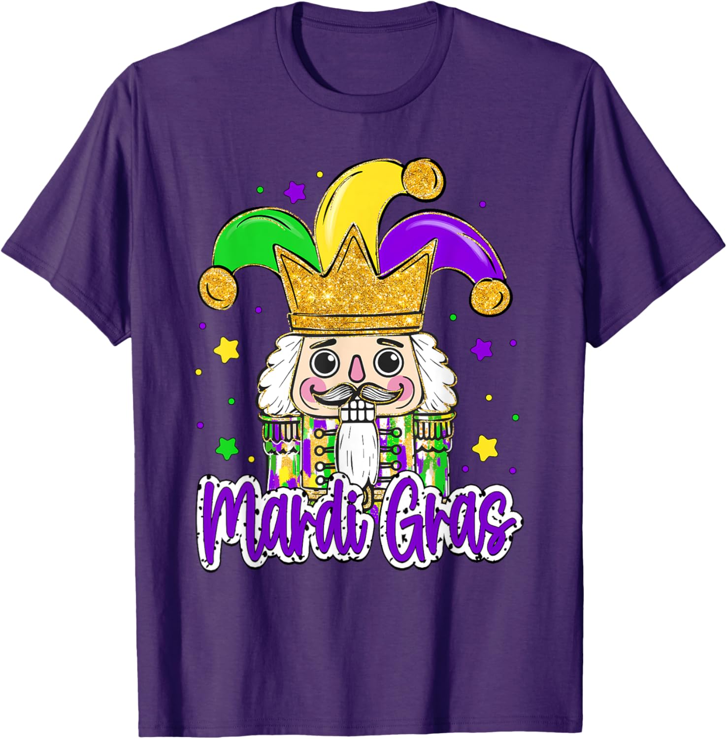 Mardi Gras Nutcracker Jeaster Hat Carnival Men Women Kid T-Shirt