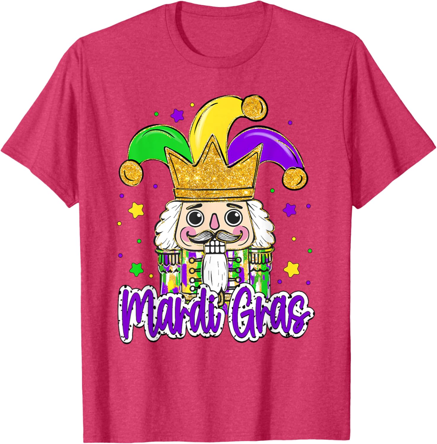 Mardi Gras Nutcracker Jeaster Hat Carnival Men Women Kid T-Shirt