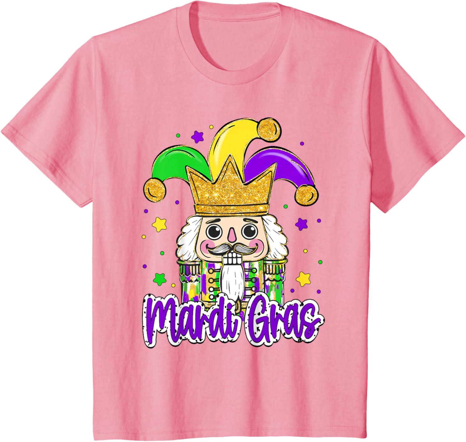 Mardi Gras Nutcracker Jeaster Hat Carnival Men Women Kid T-Shirt