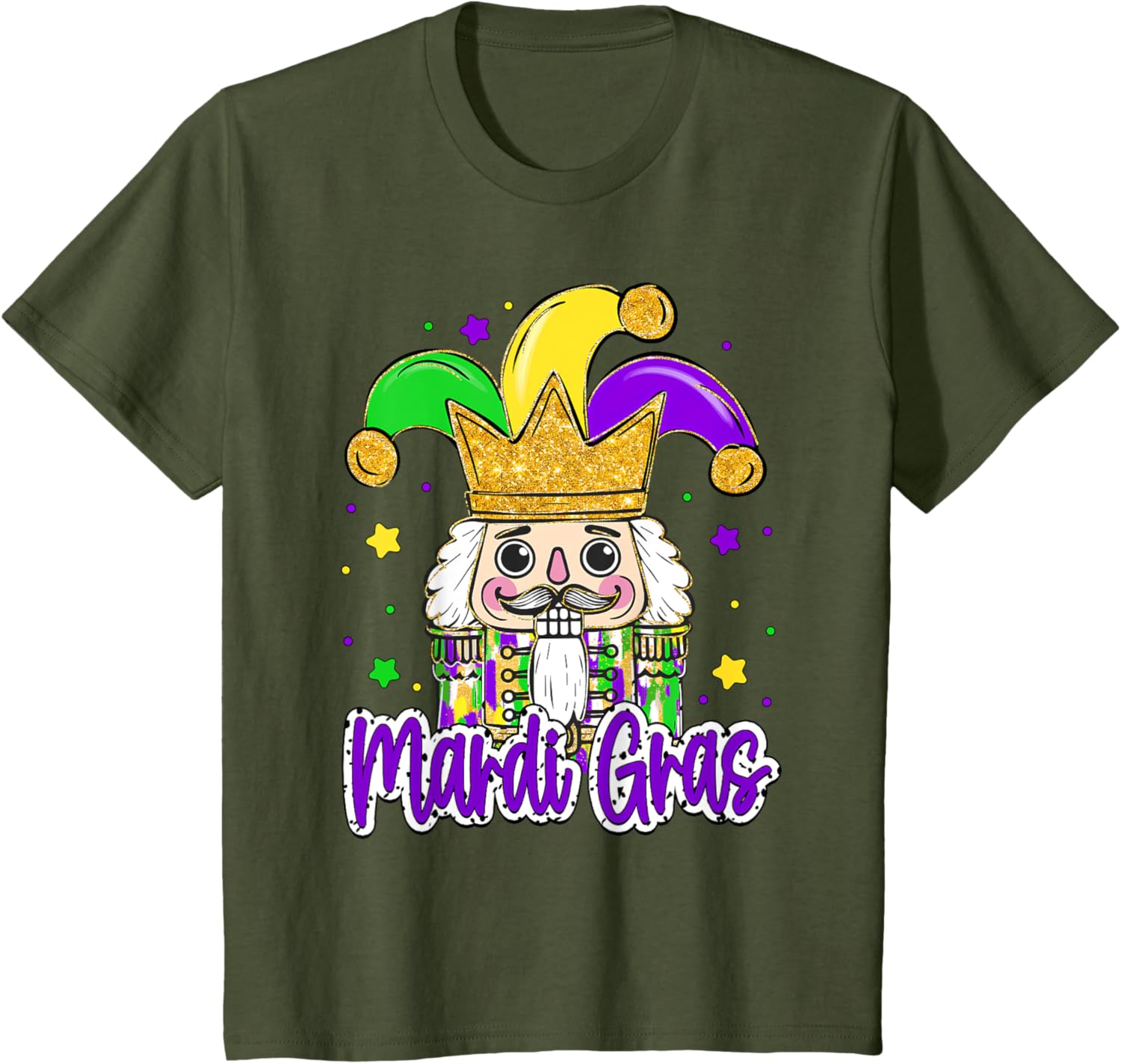 Mardi Gras Nutcracker Jeaster Hat Carnival Men Women Kid T-Shirt