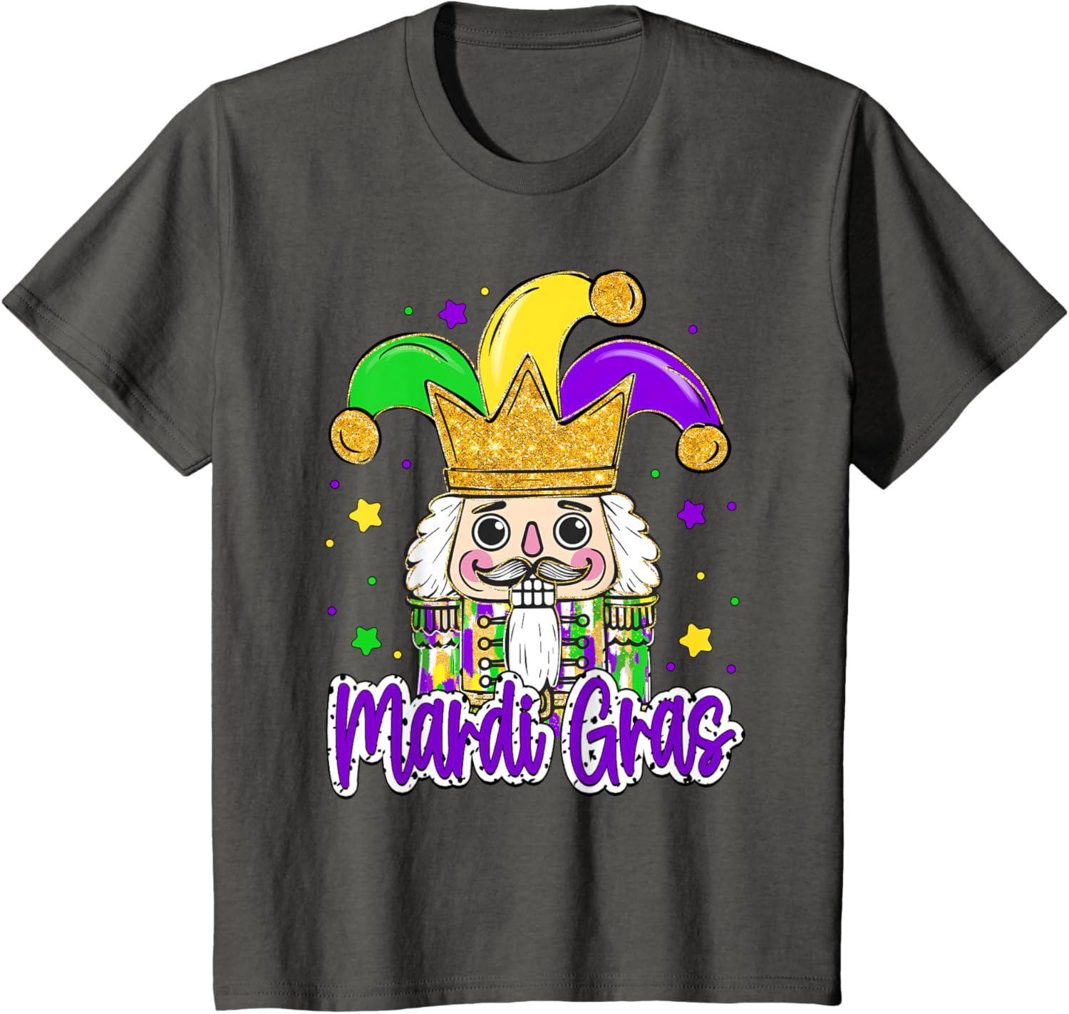 Mardi Gras Nutcracker Jeaster Hat Carnival Men Women Kid T-Shirt