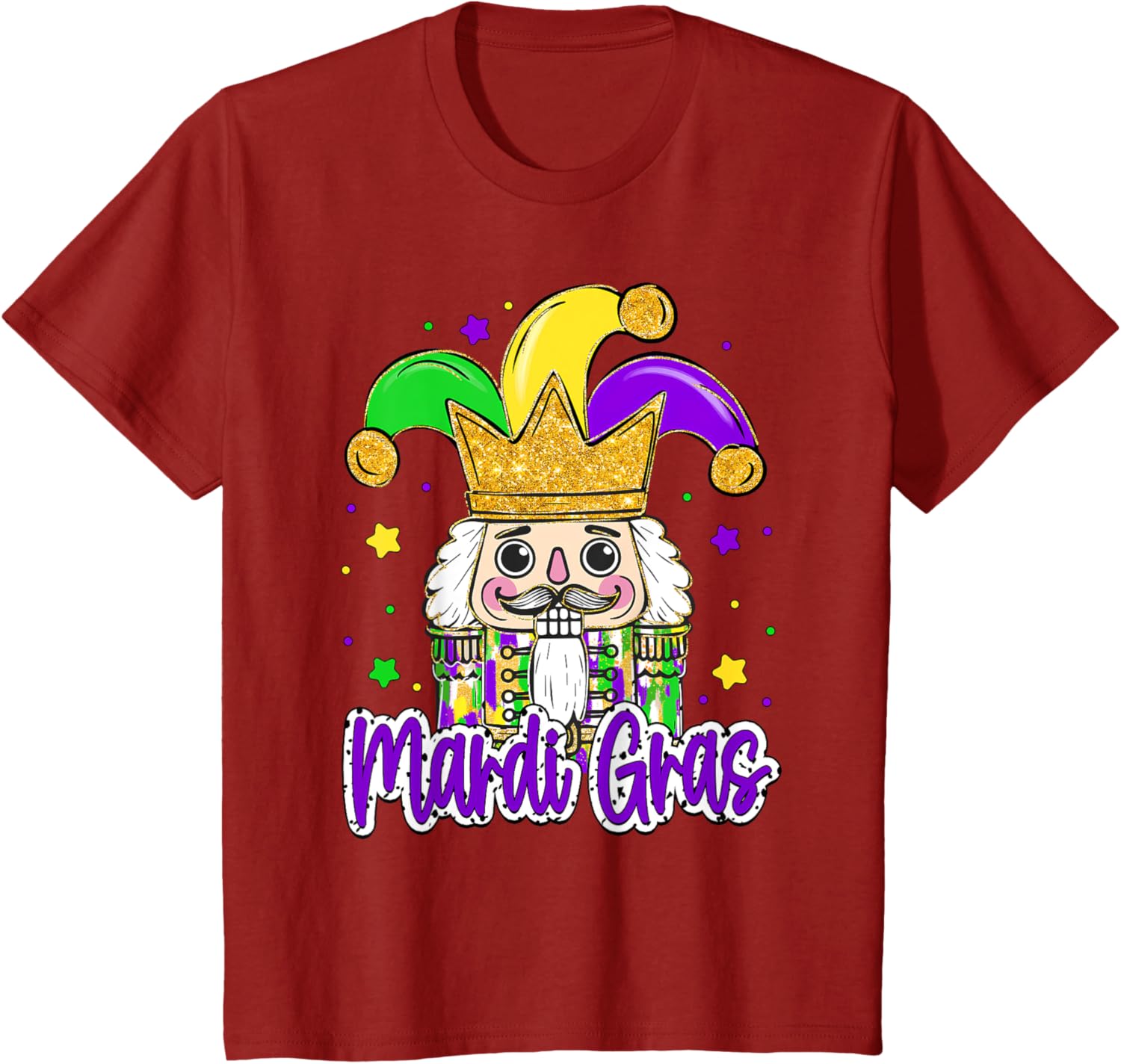 Mardi Gras Nutcracker Jeaster Hat Carnival Men Women Kid T-Shirt