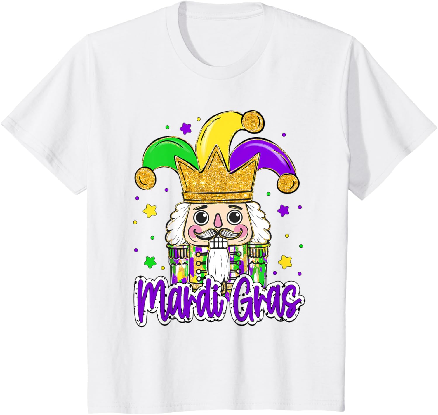 Mardi Gras Nutcracker Jeaster Hat Carnival Men Women Kid T-Shirt